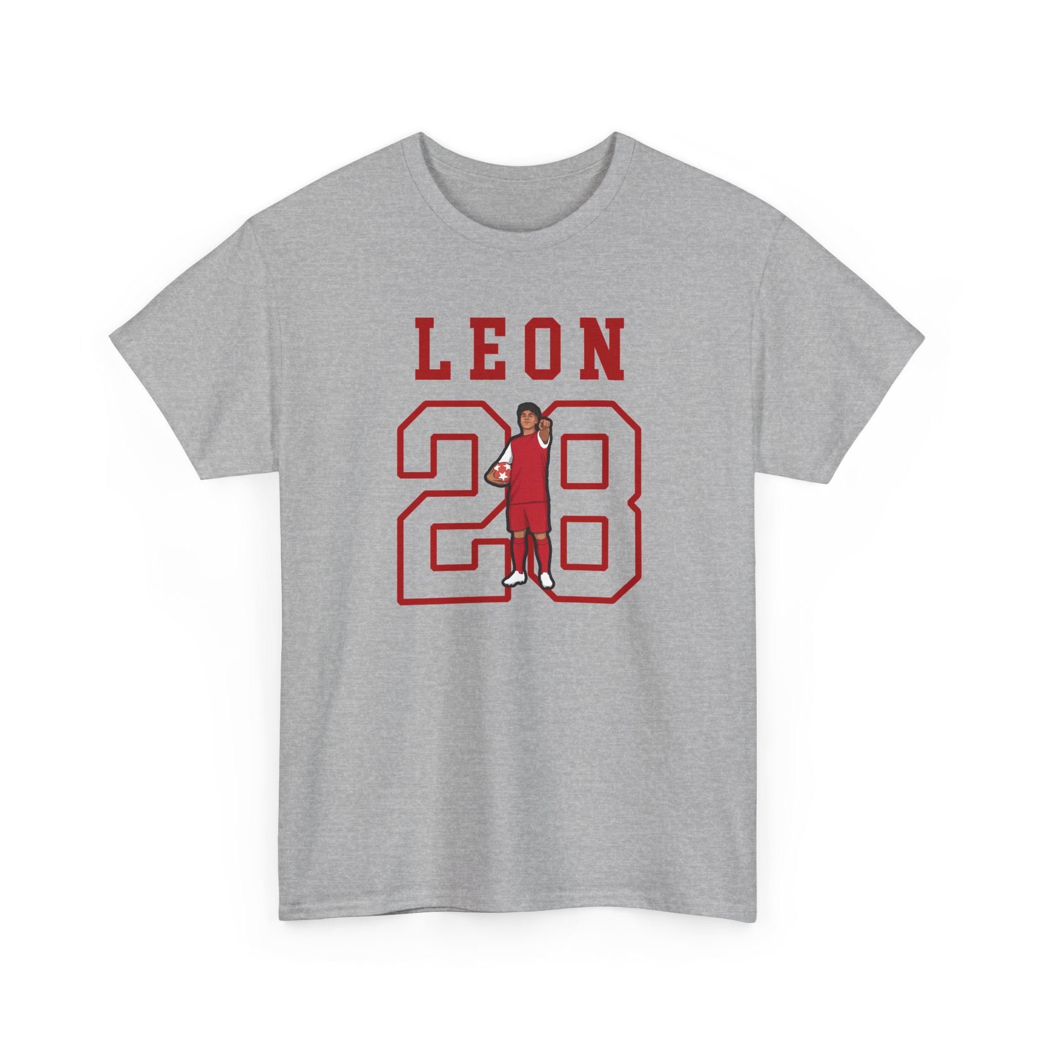 Tee — character_shirsey in Grey