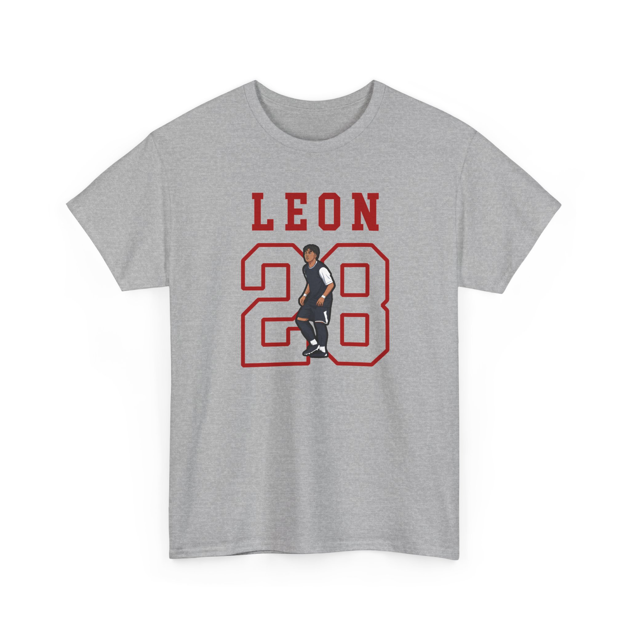 Tee — character_shirsey in Grey