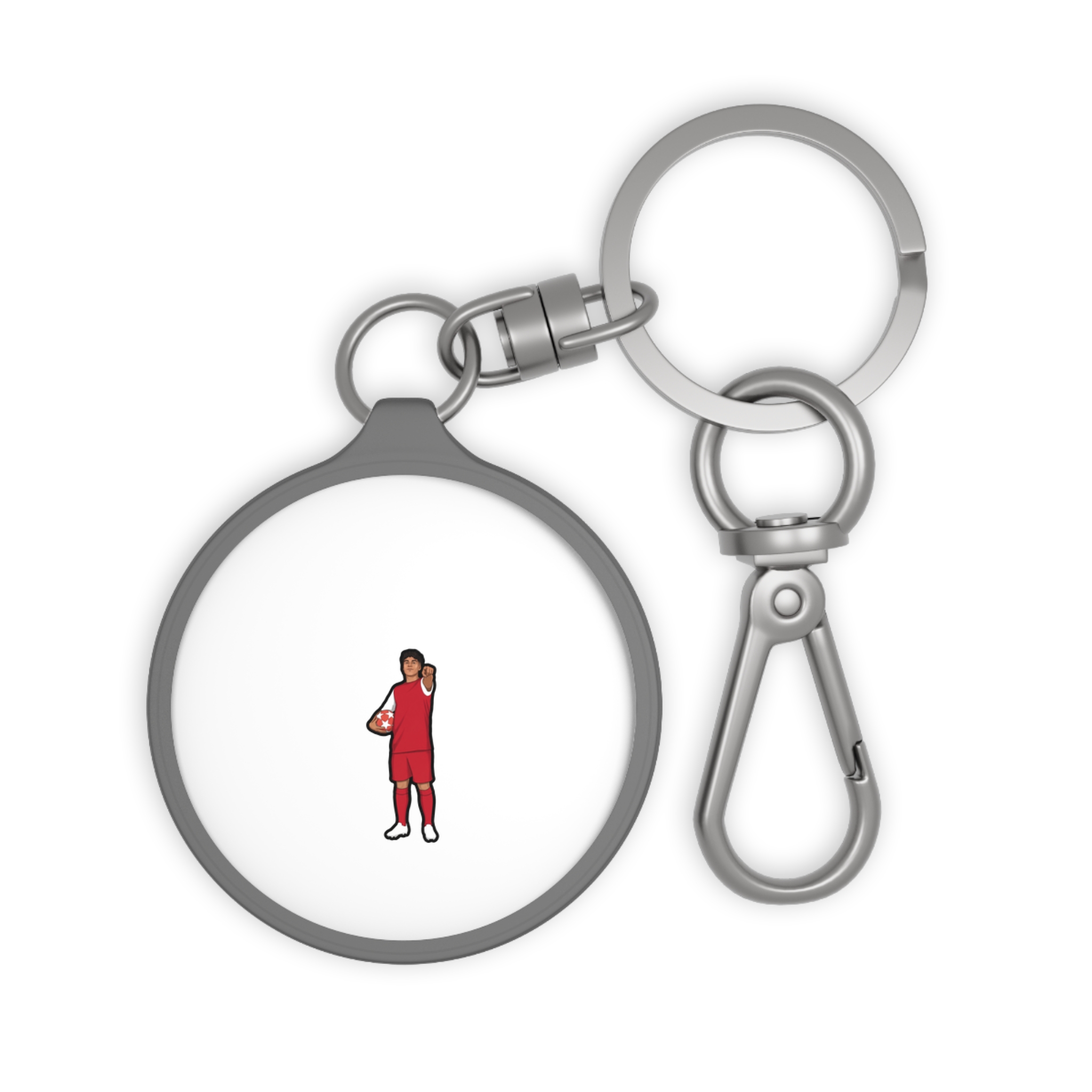 Keychain — character_shirsey in Grey