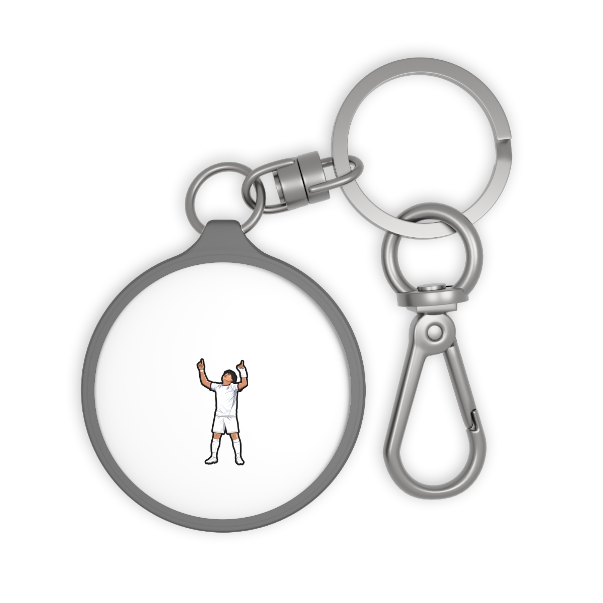 Keychain — character_shirsey in Grey