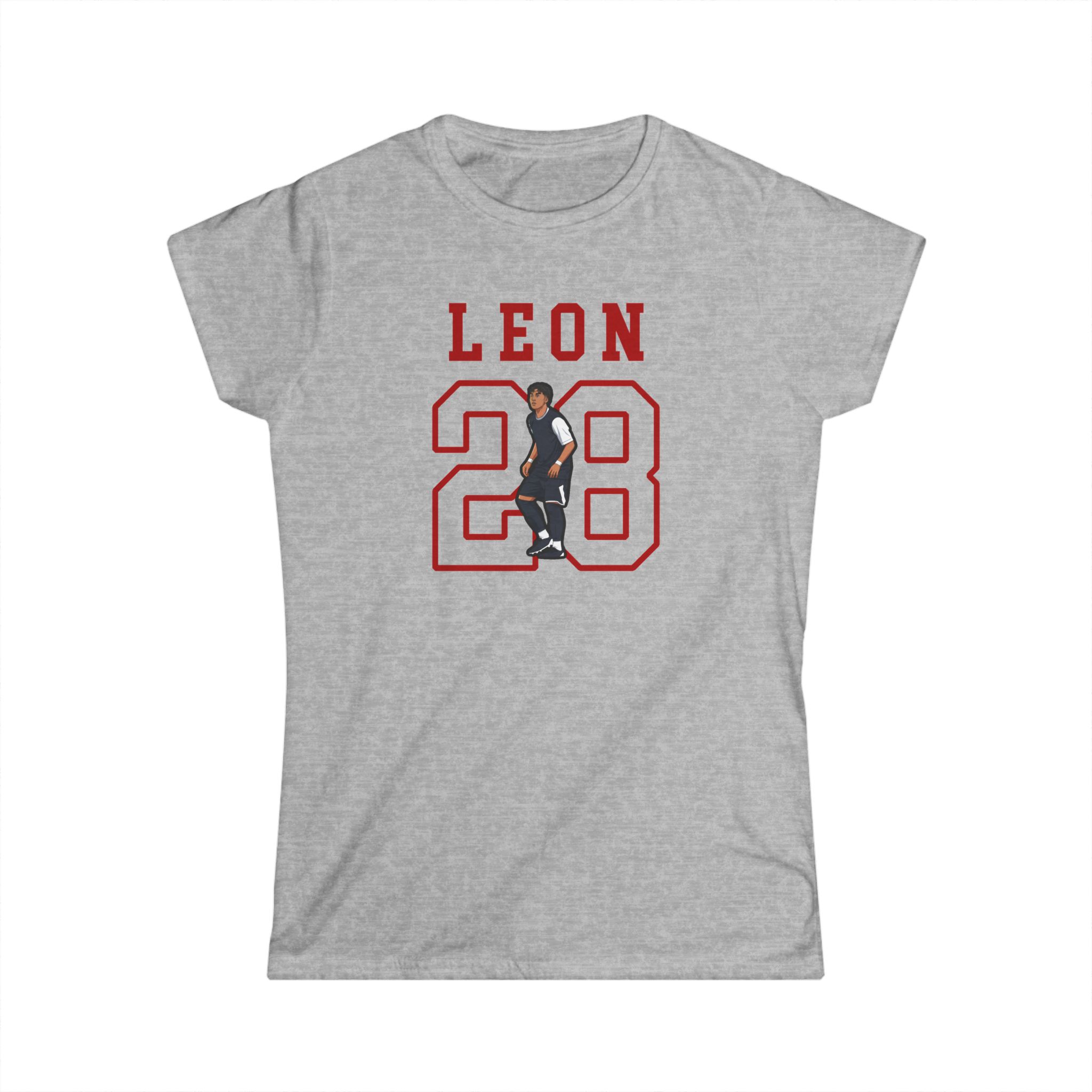 Women's Softstyle Tee — character_shirsey in Grey