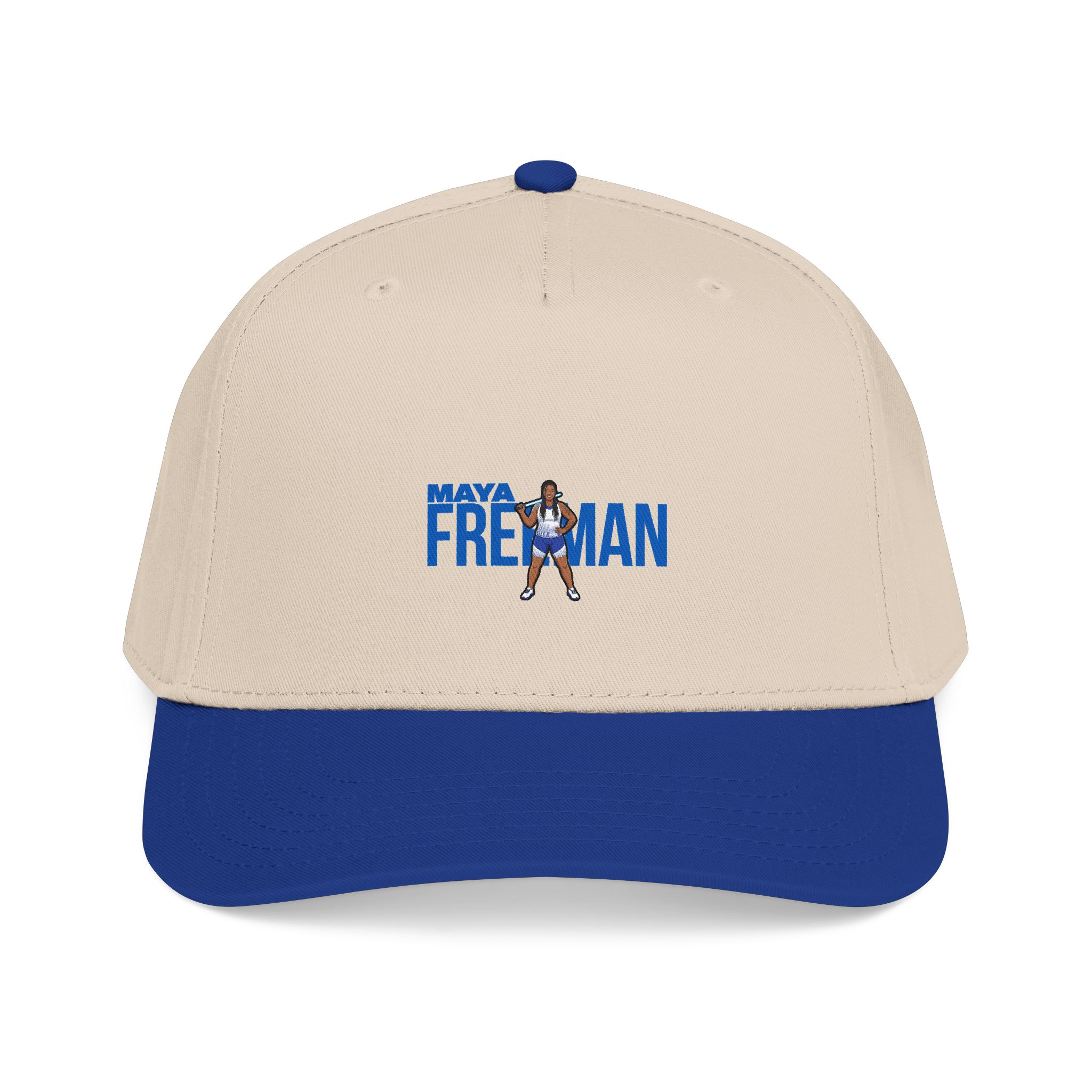 Baseball Cap — character_player_name in Royal / Natural