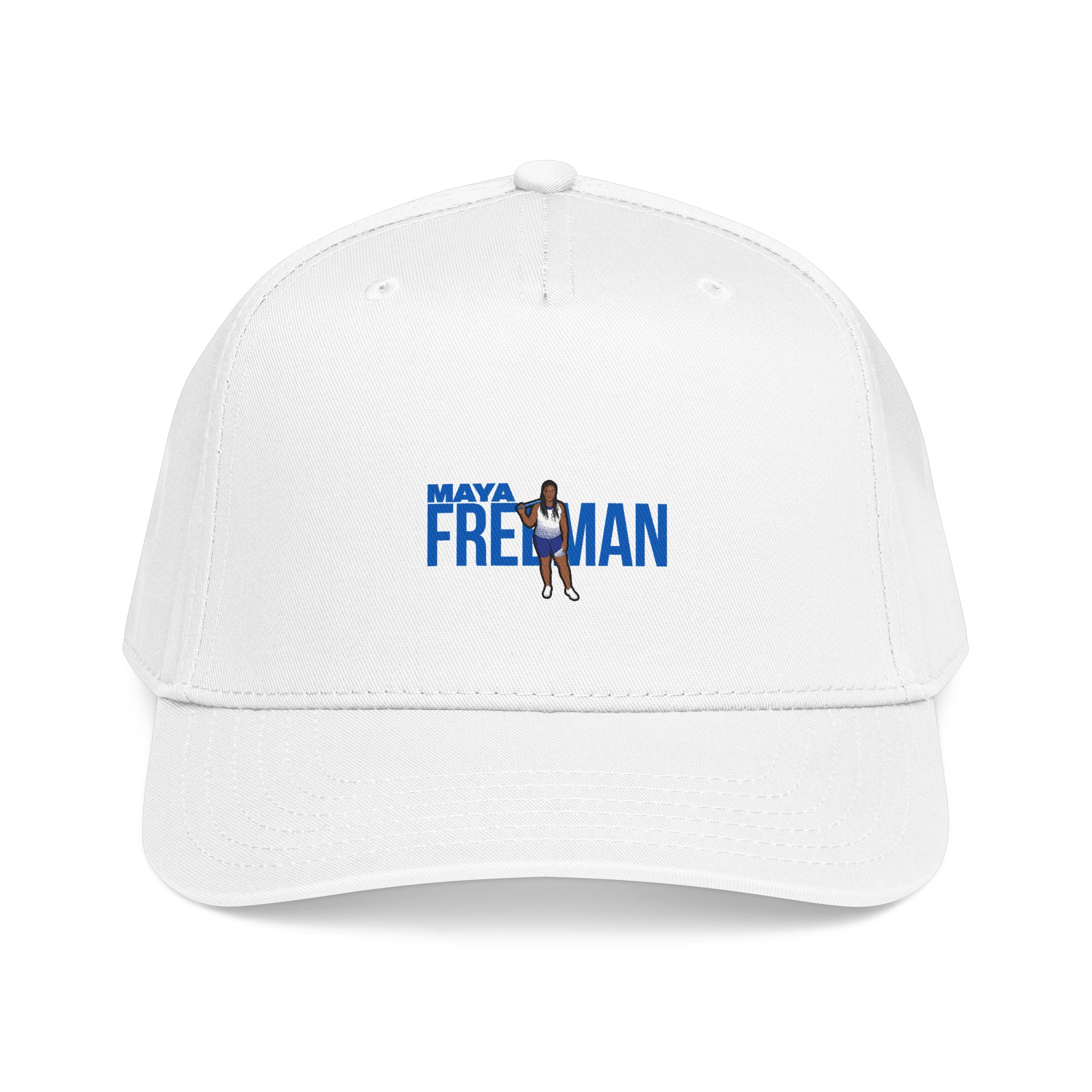 Baseball Cap — character_player_name in White