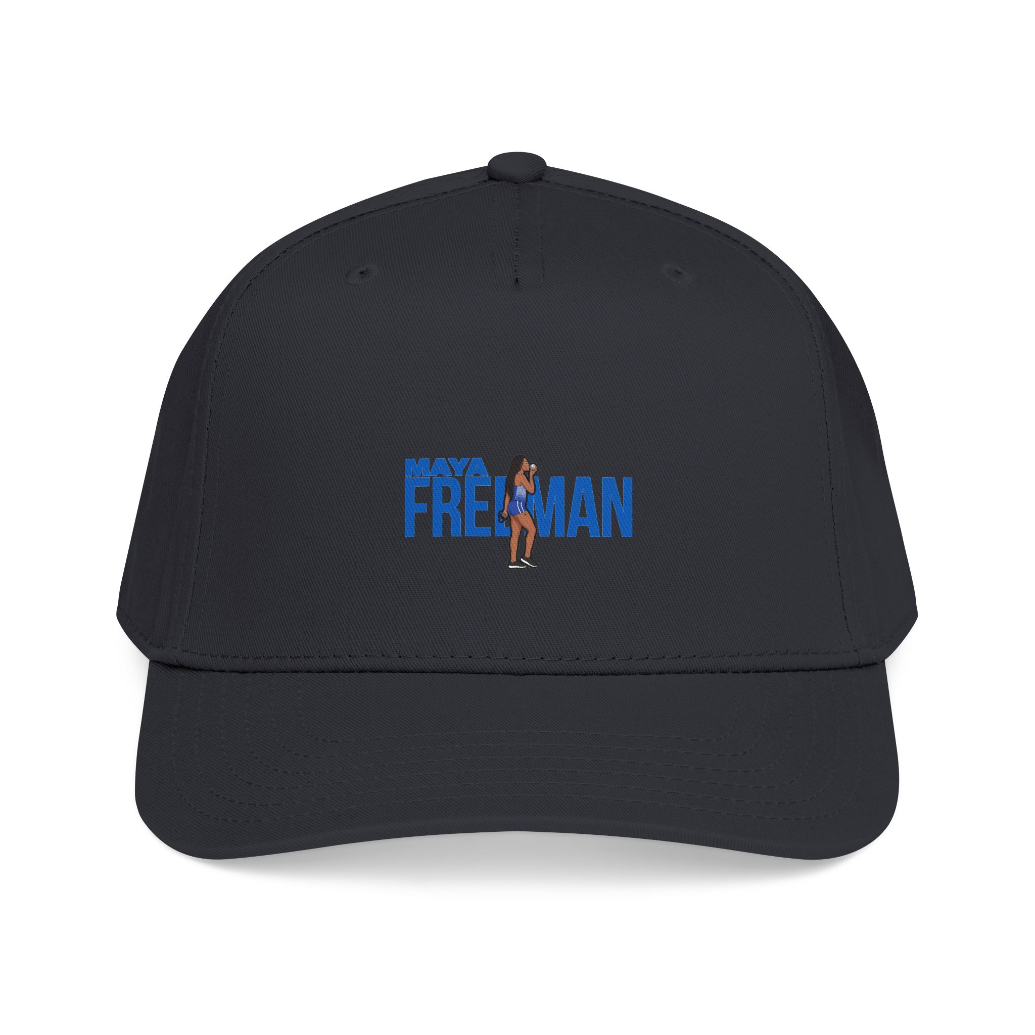 Baseball Cap — character_player_name in Black