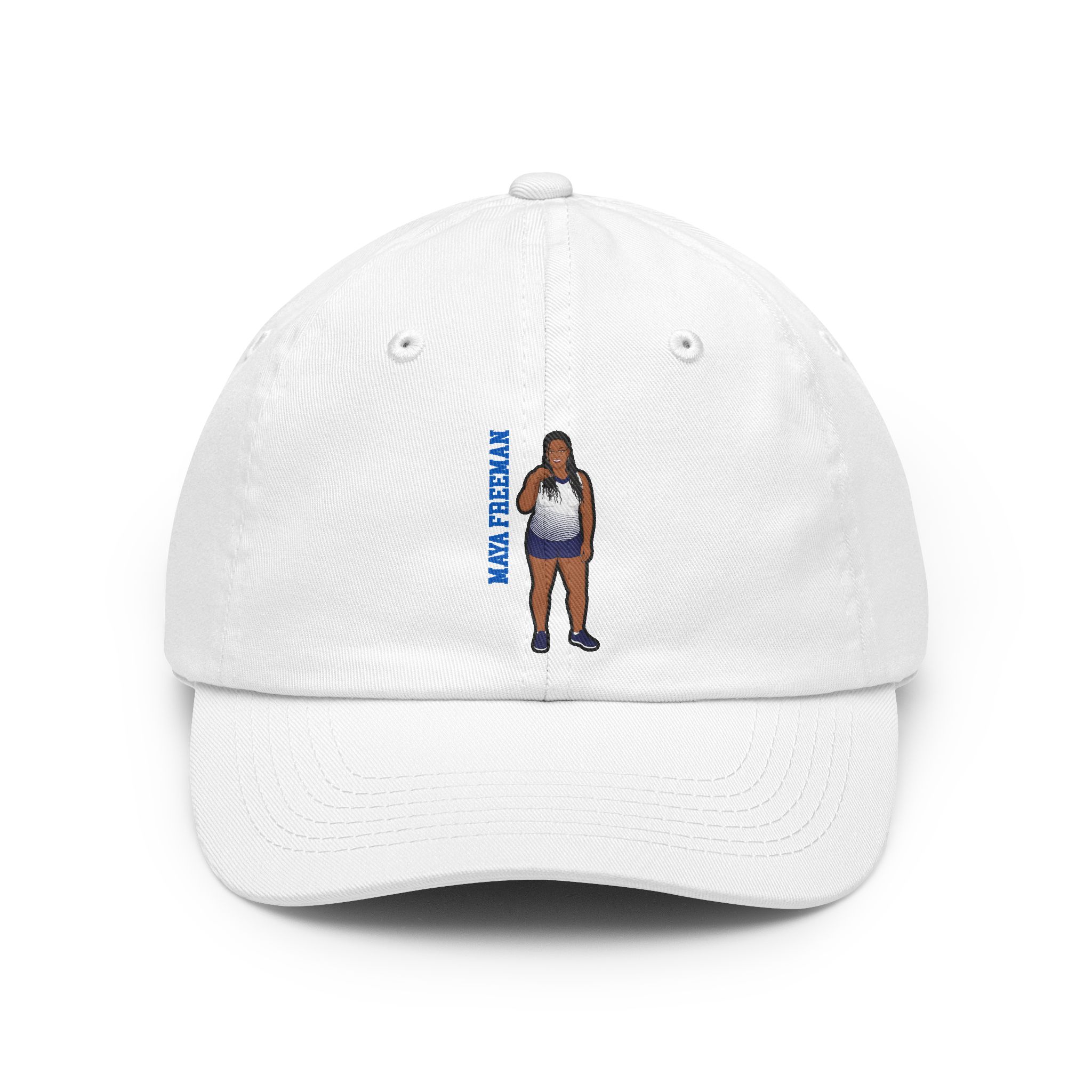 Classic Cap — character_name_vertical in White