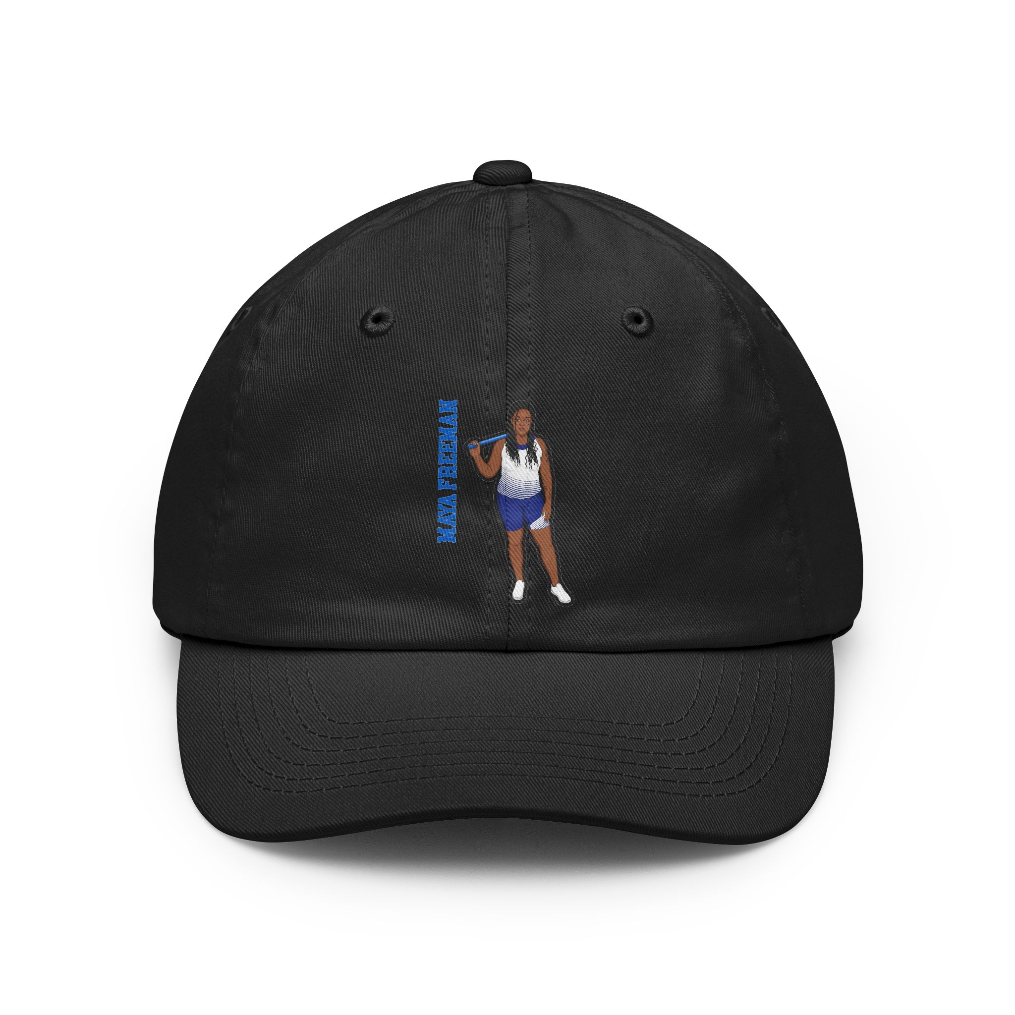 Classic Cap — character_name_vertical in Black