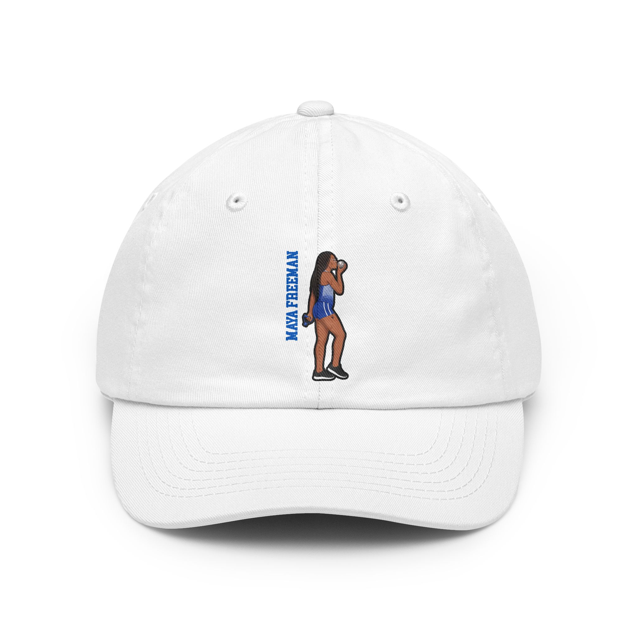 Classic Cap — character_name_vertical in White