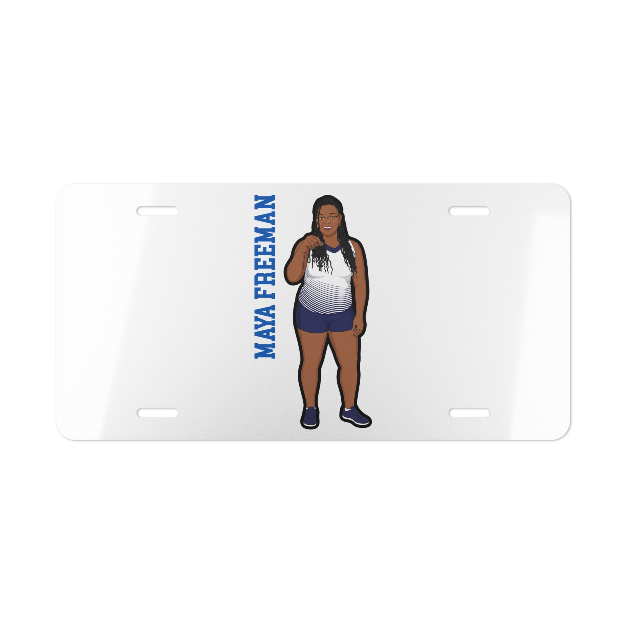 License Plate — character_name_vertical in Classic