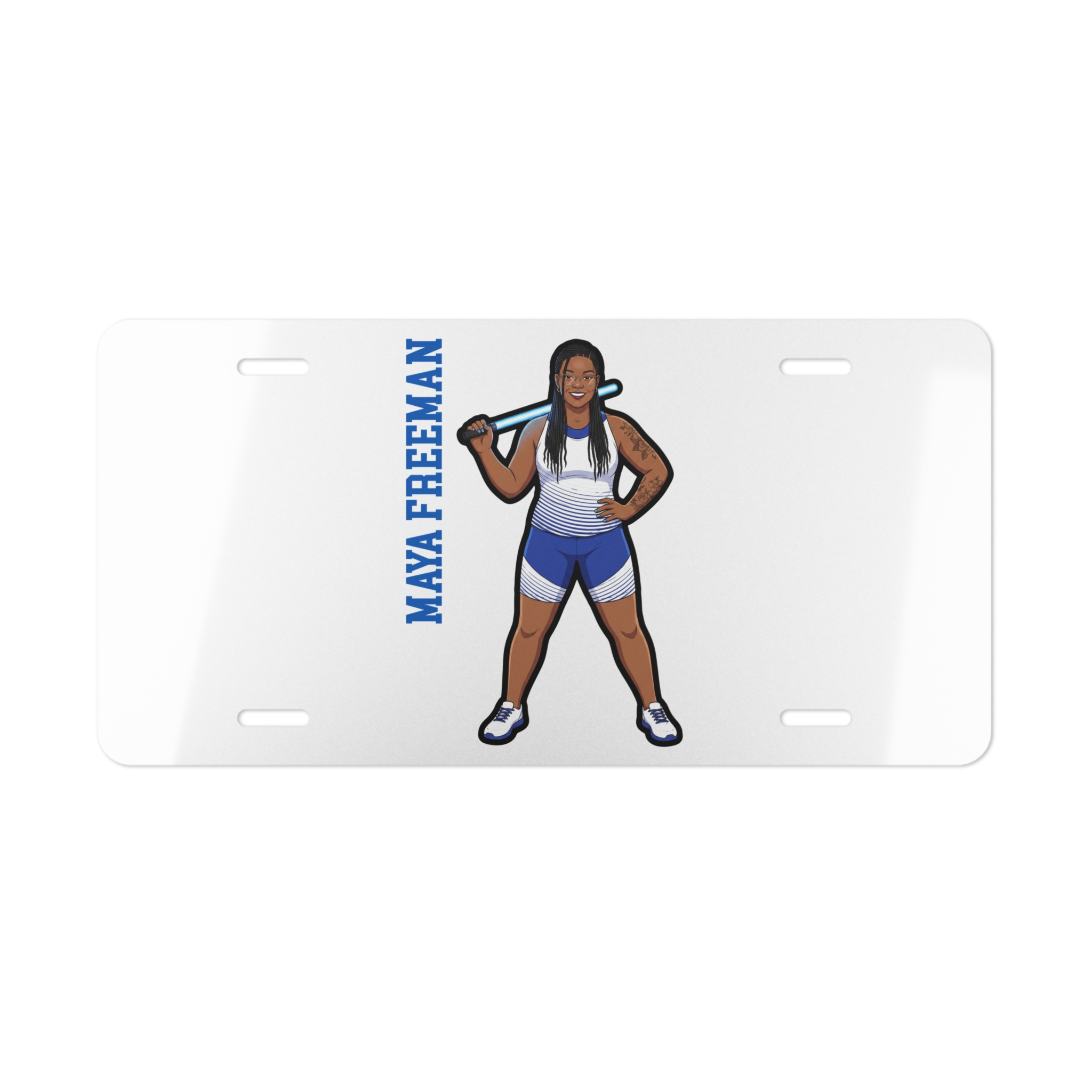 License Plate — character_name_vertical in Classic