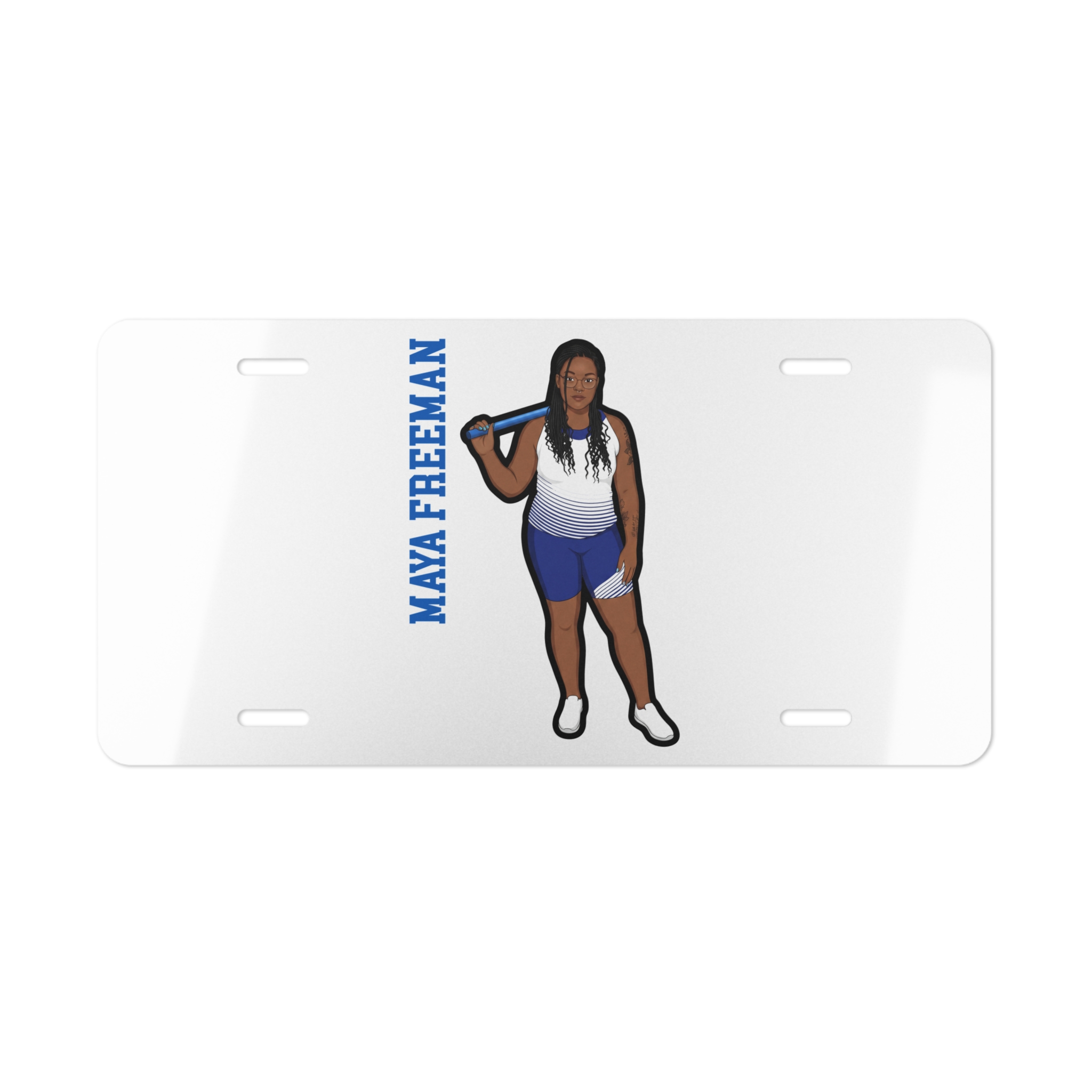 License Plate — character_name_vertical in Classic