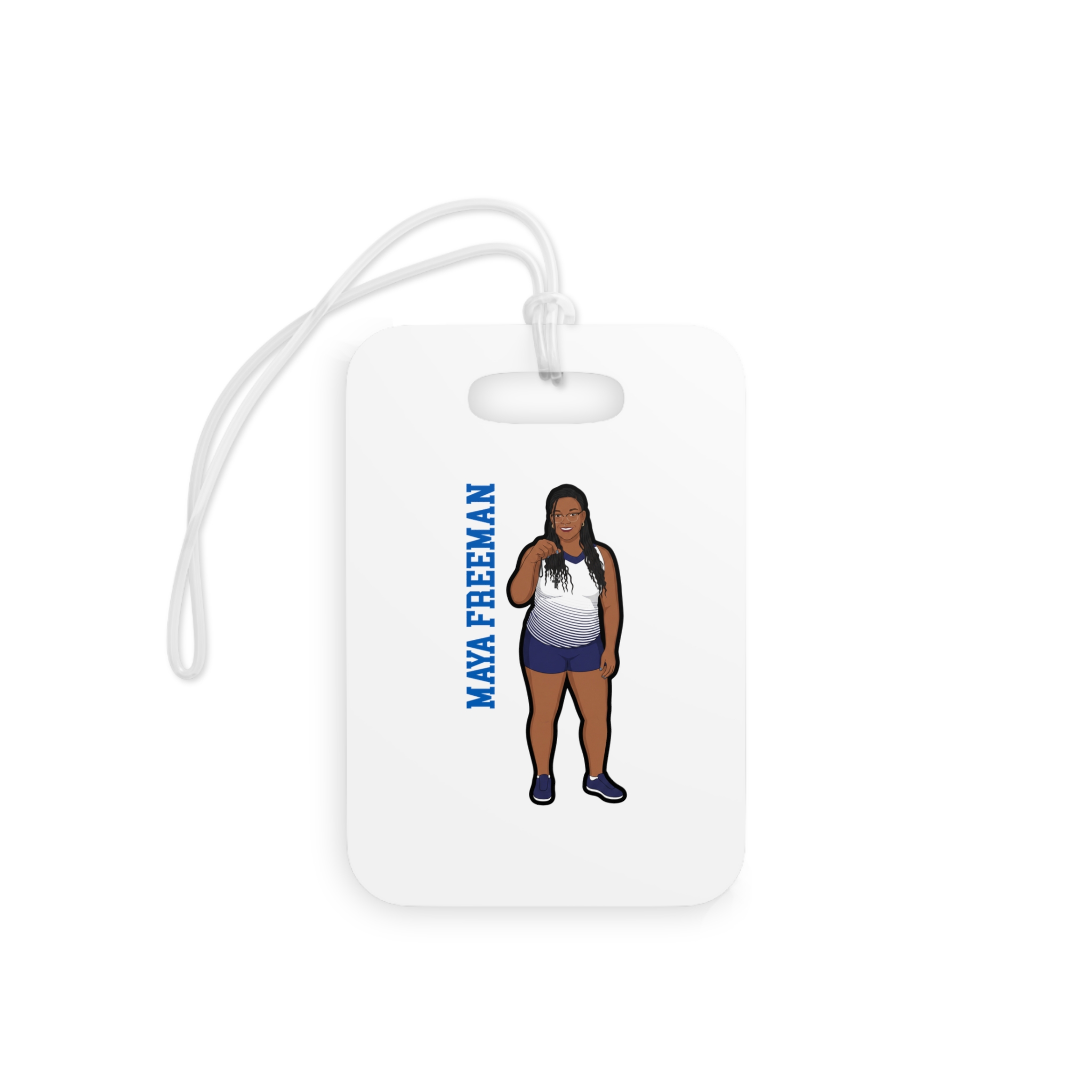 Bag Tag — character_name_vertical in Classic