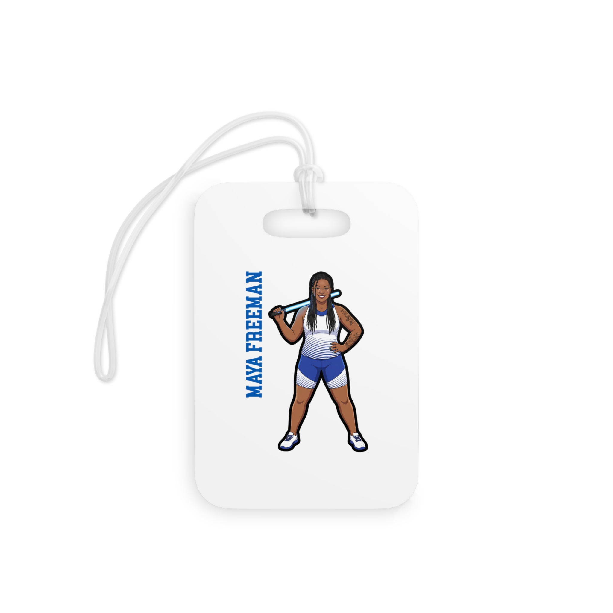 Bag Tag — character_name_vertical in Classic