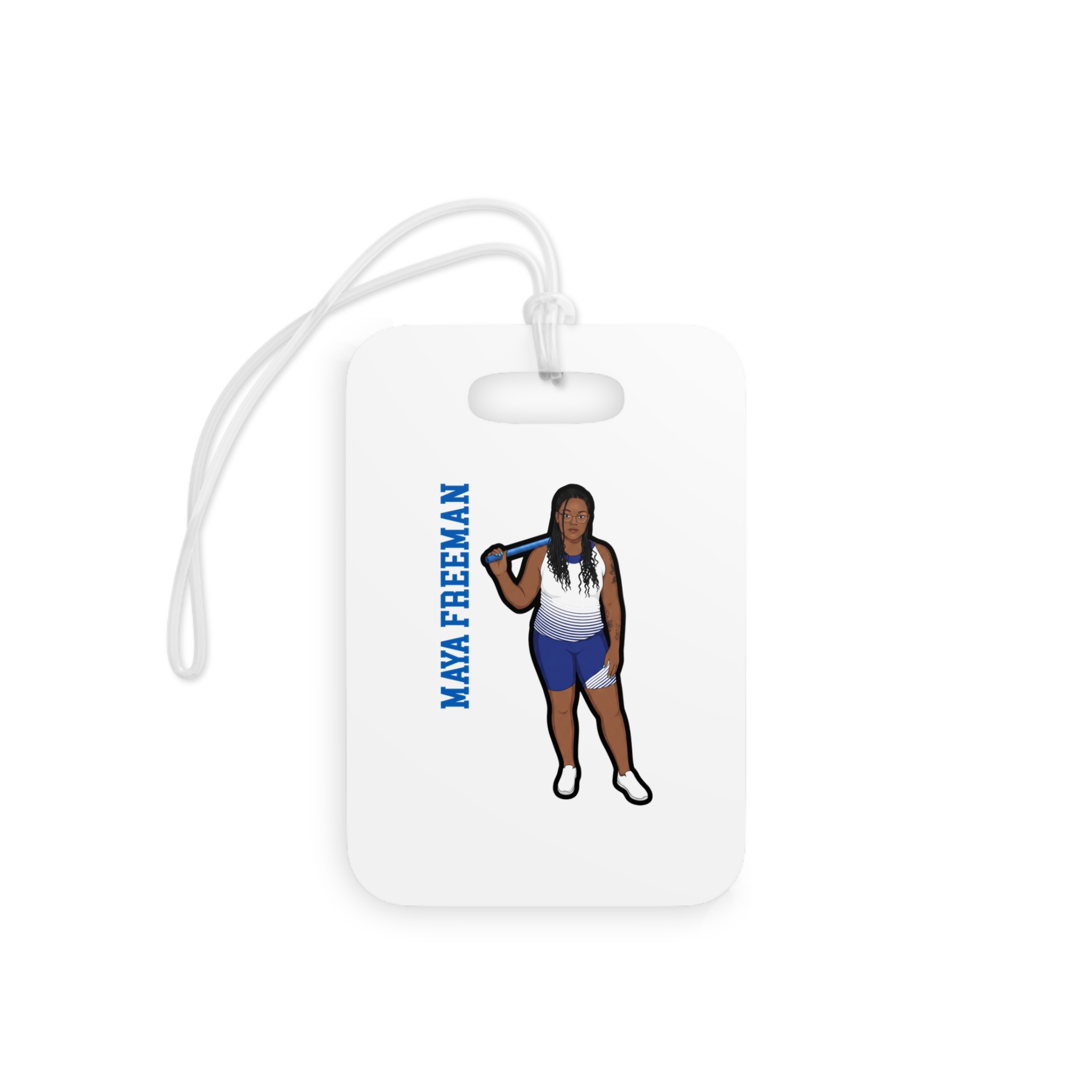 Bag Tag — character_name_vertical in Classic