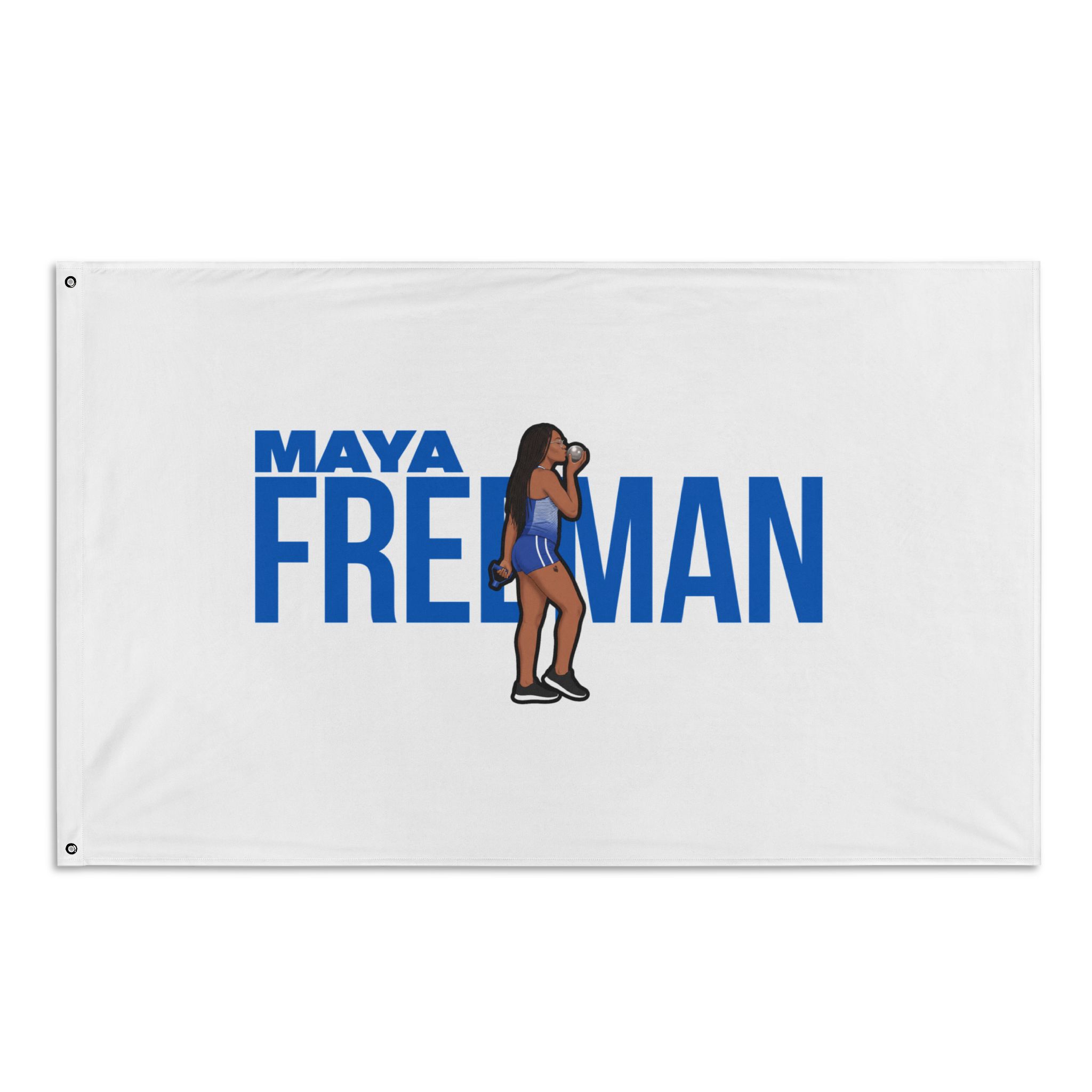 Flag (35 × 56 in) — character_player_name in Classic