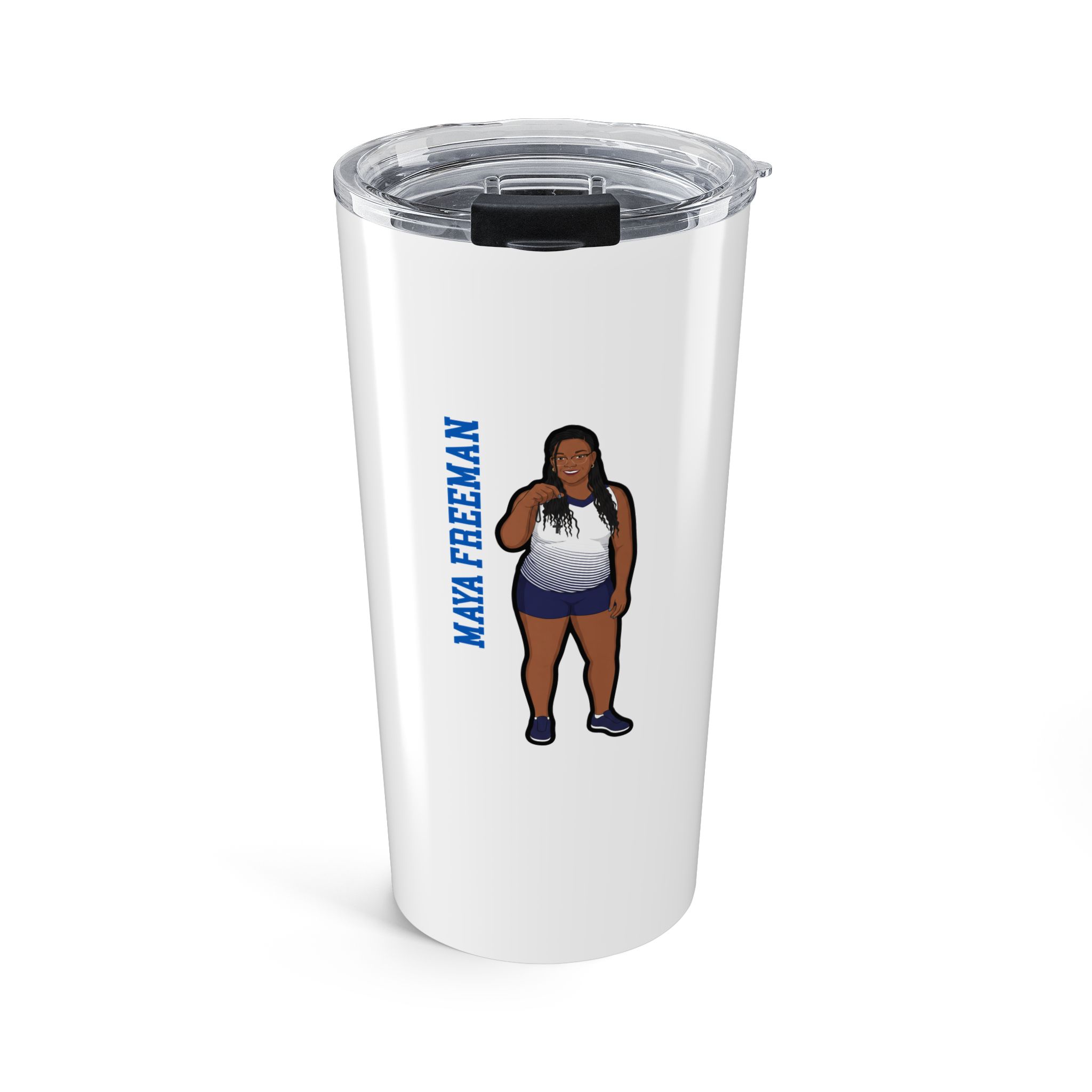 20oz Tumbler — character_name_vertical in Classic