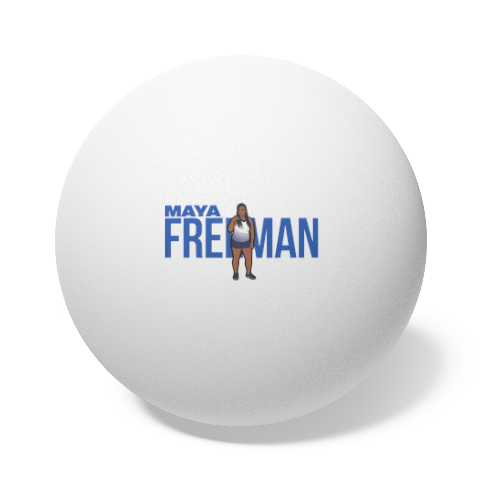 Ping Pong Balls, 6 pcs — character_player_name in White