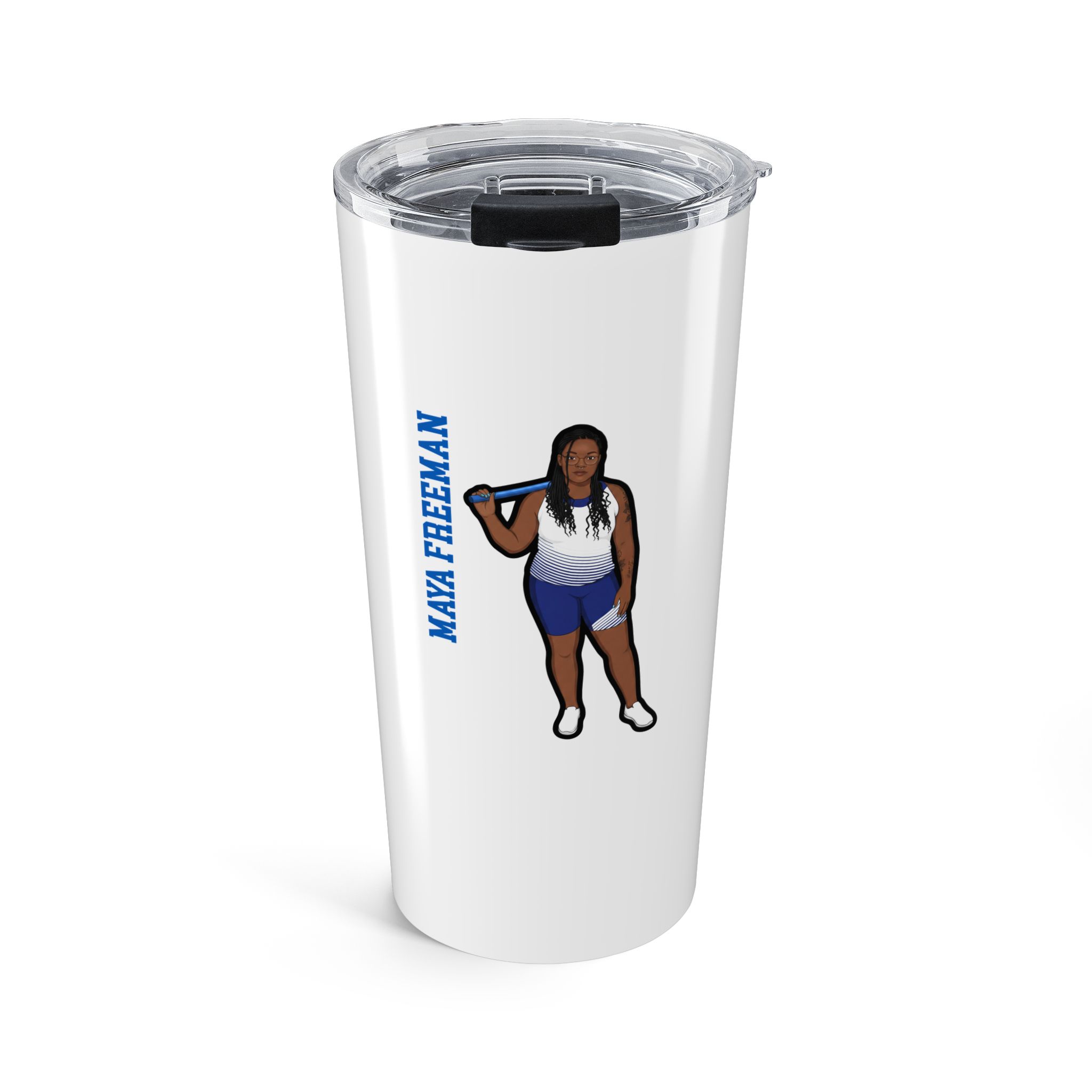 20oz Tumbler — character_name_vertical in Classic