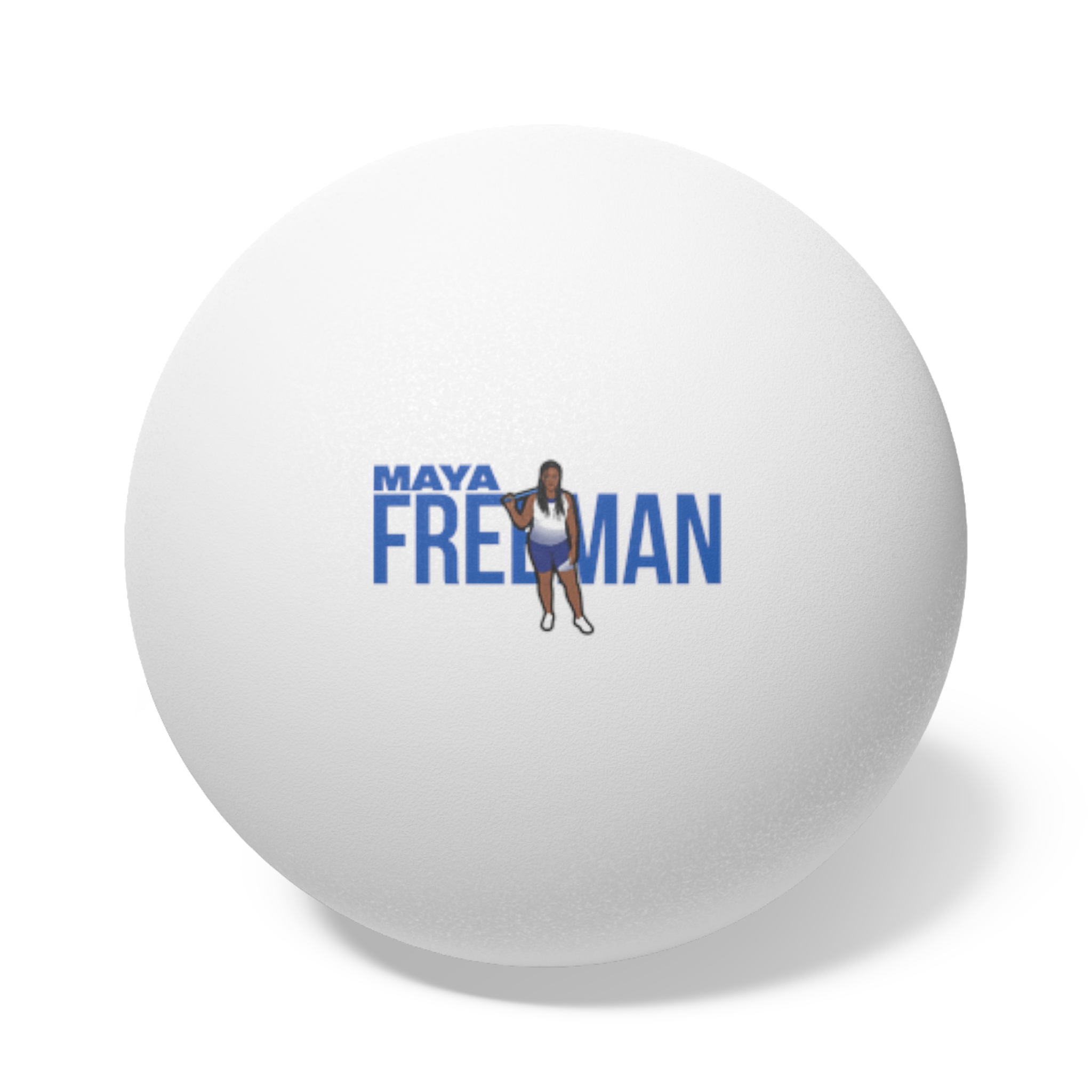 Ping Pong Balls, 6 pcs — character_player_name in White