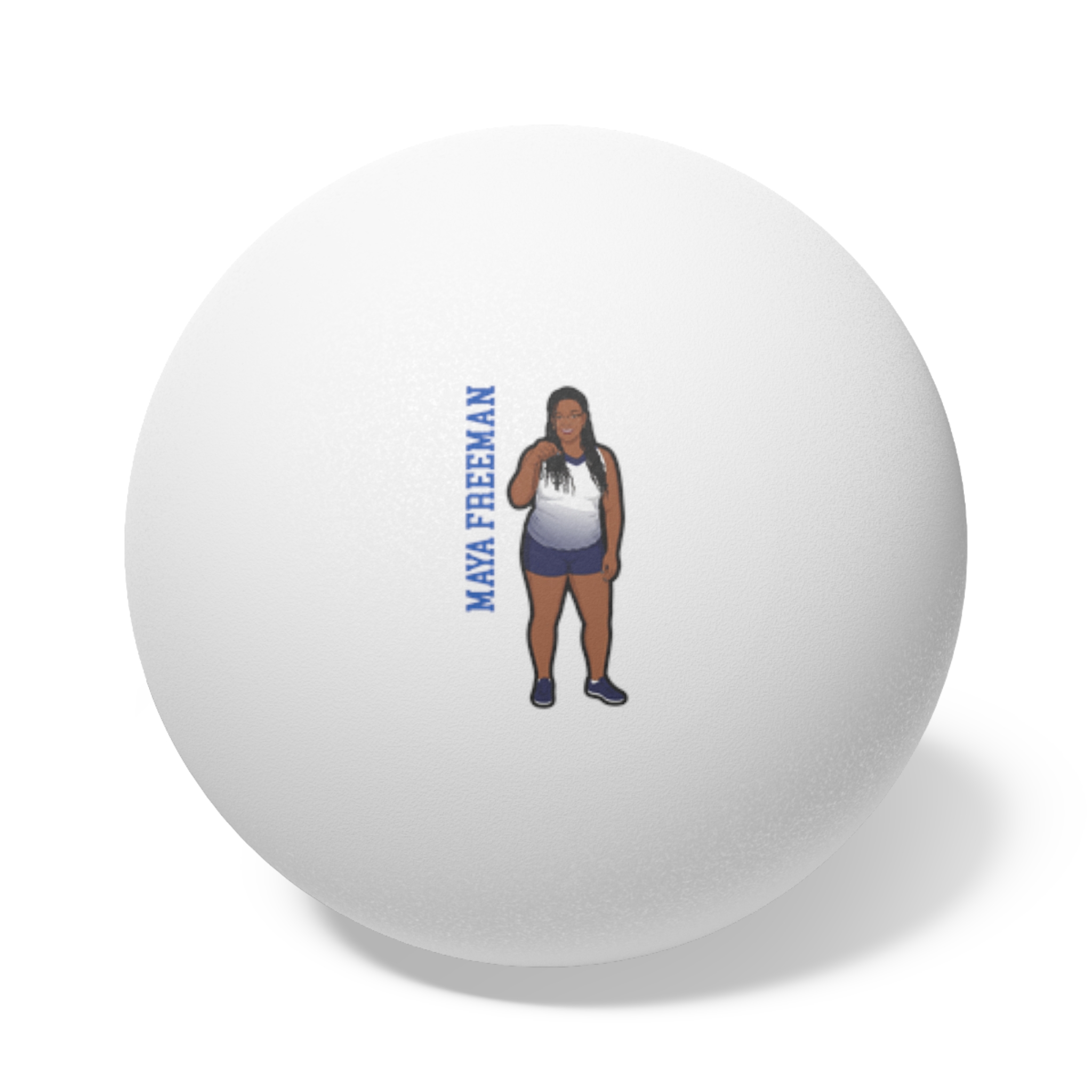 Ping Pong Balls, 6 pcs — character_name_vertical in White