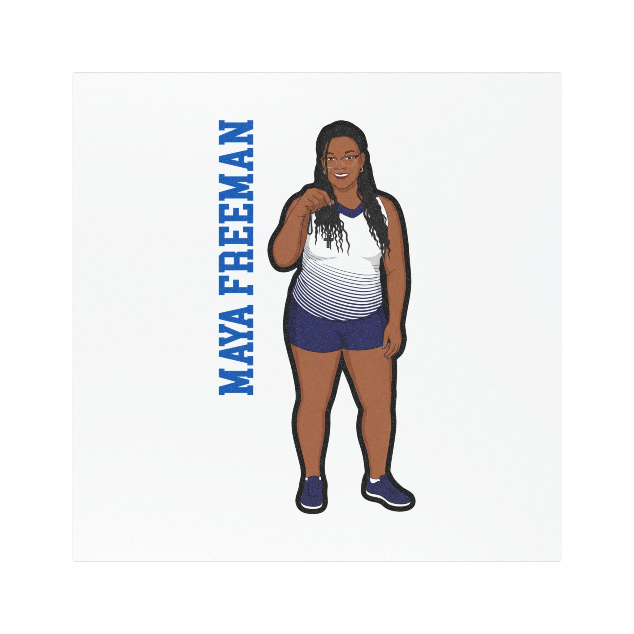 Car Magnets — character_name_vertical in Classic