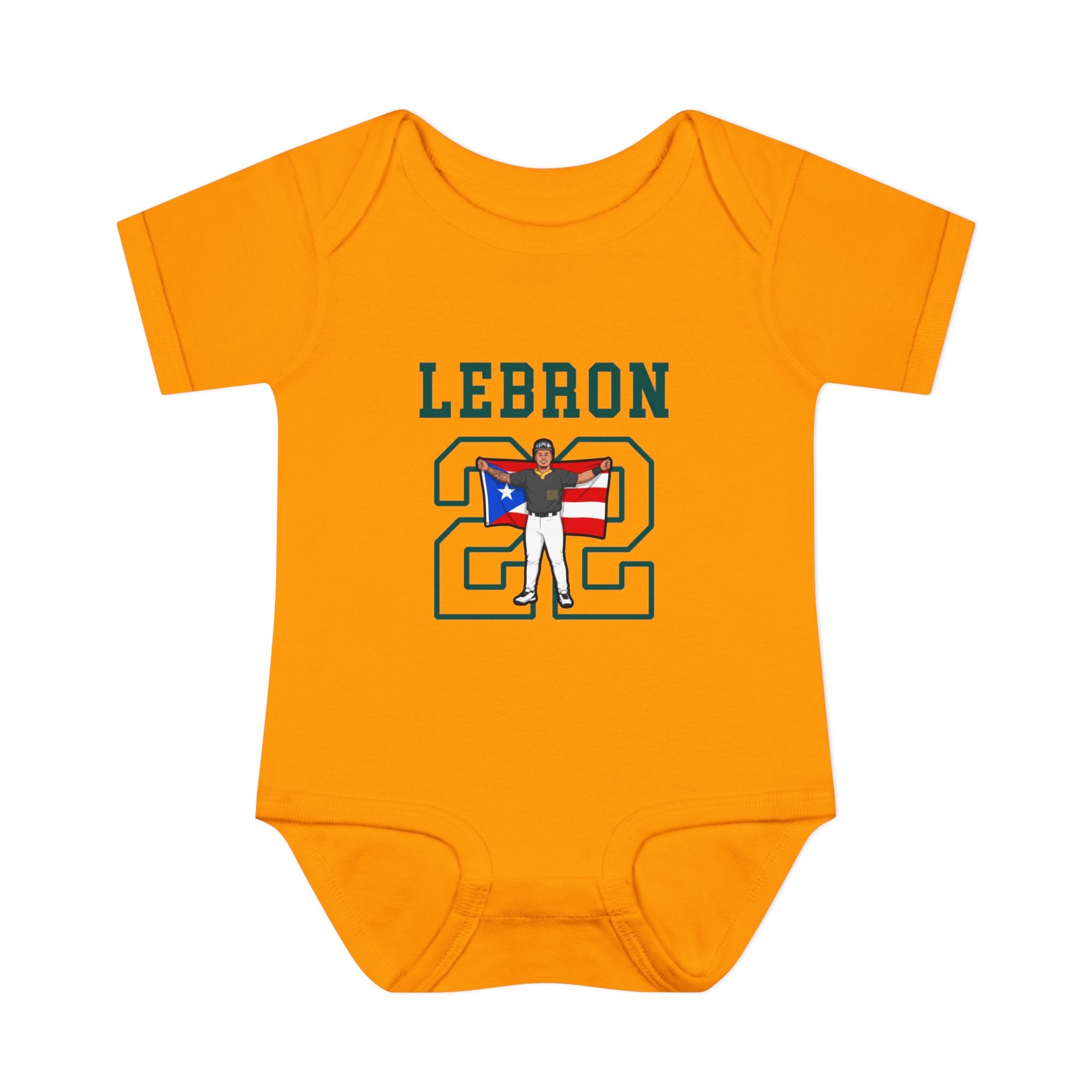 Baby Onesie — character_shirsey in Gold