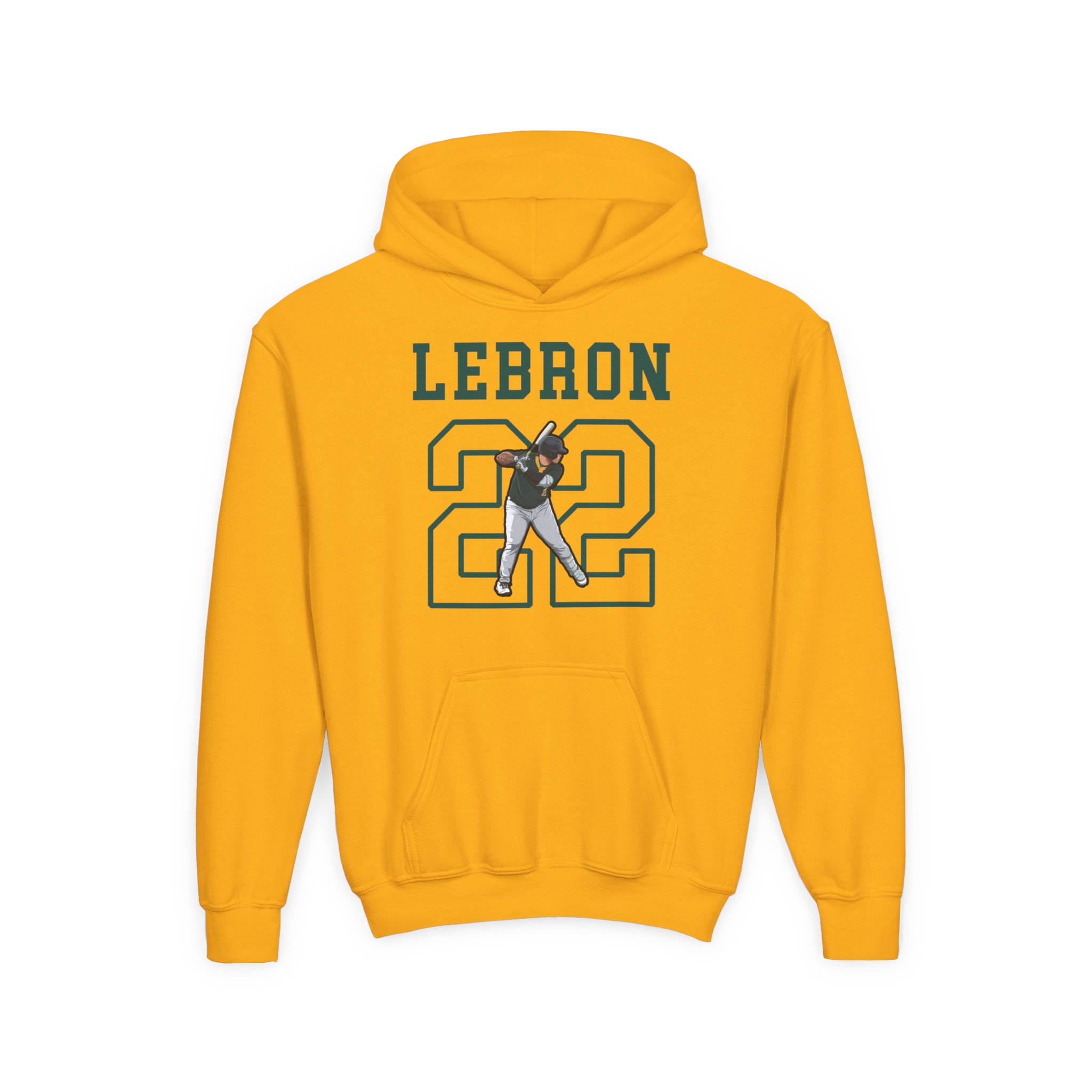 Youth Hoodie — character_shirsey in Gold