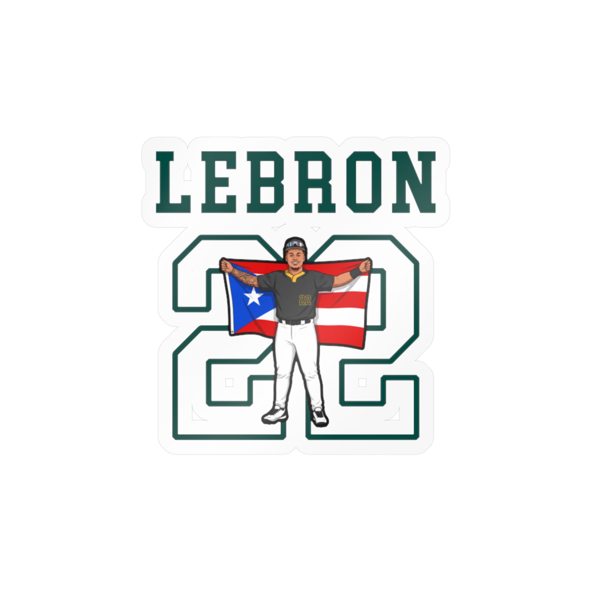 Vinyl Sticker — character_shirsey in Classic
