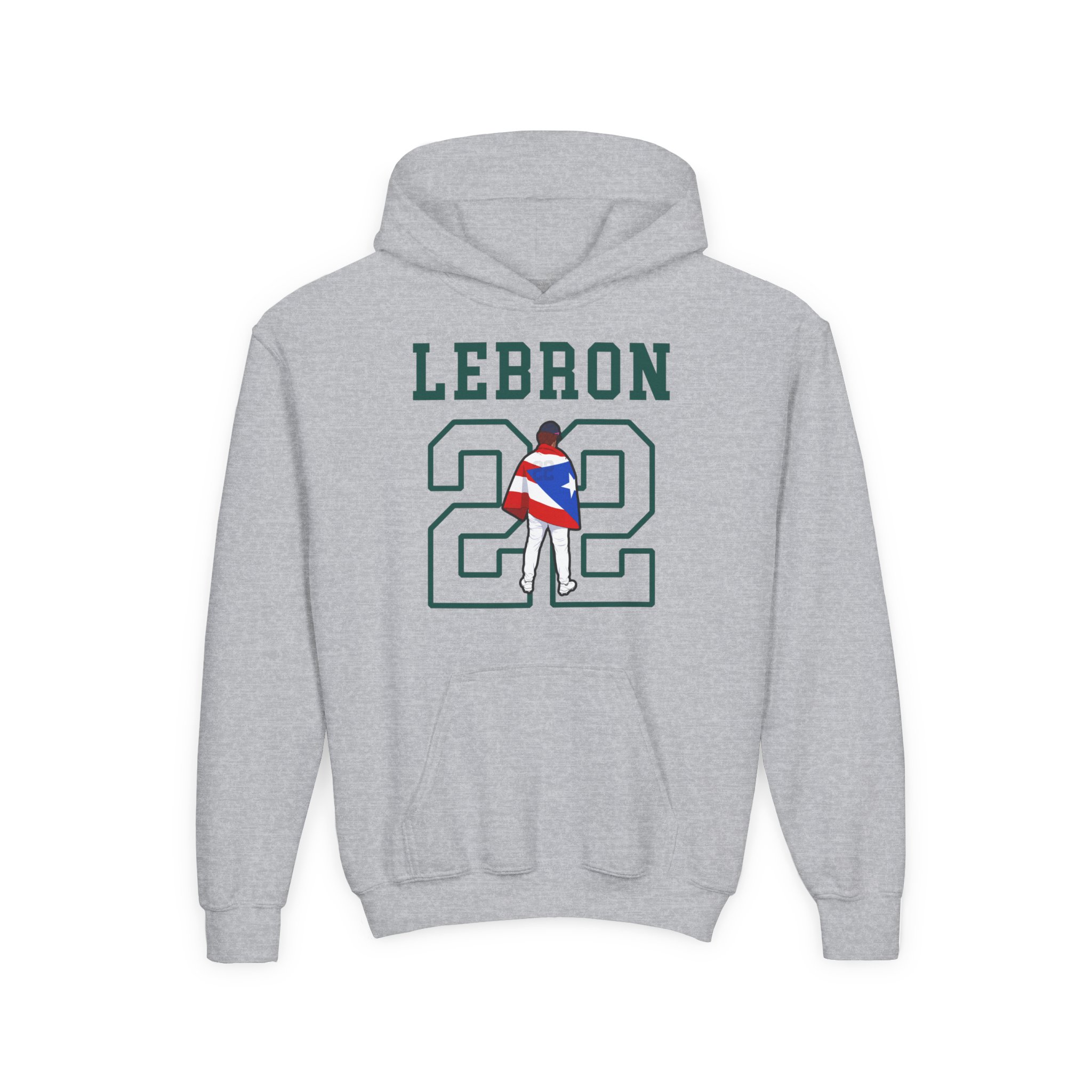 Youth Hoodie — character_shirsey in Grey