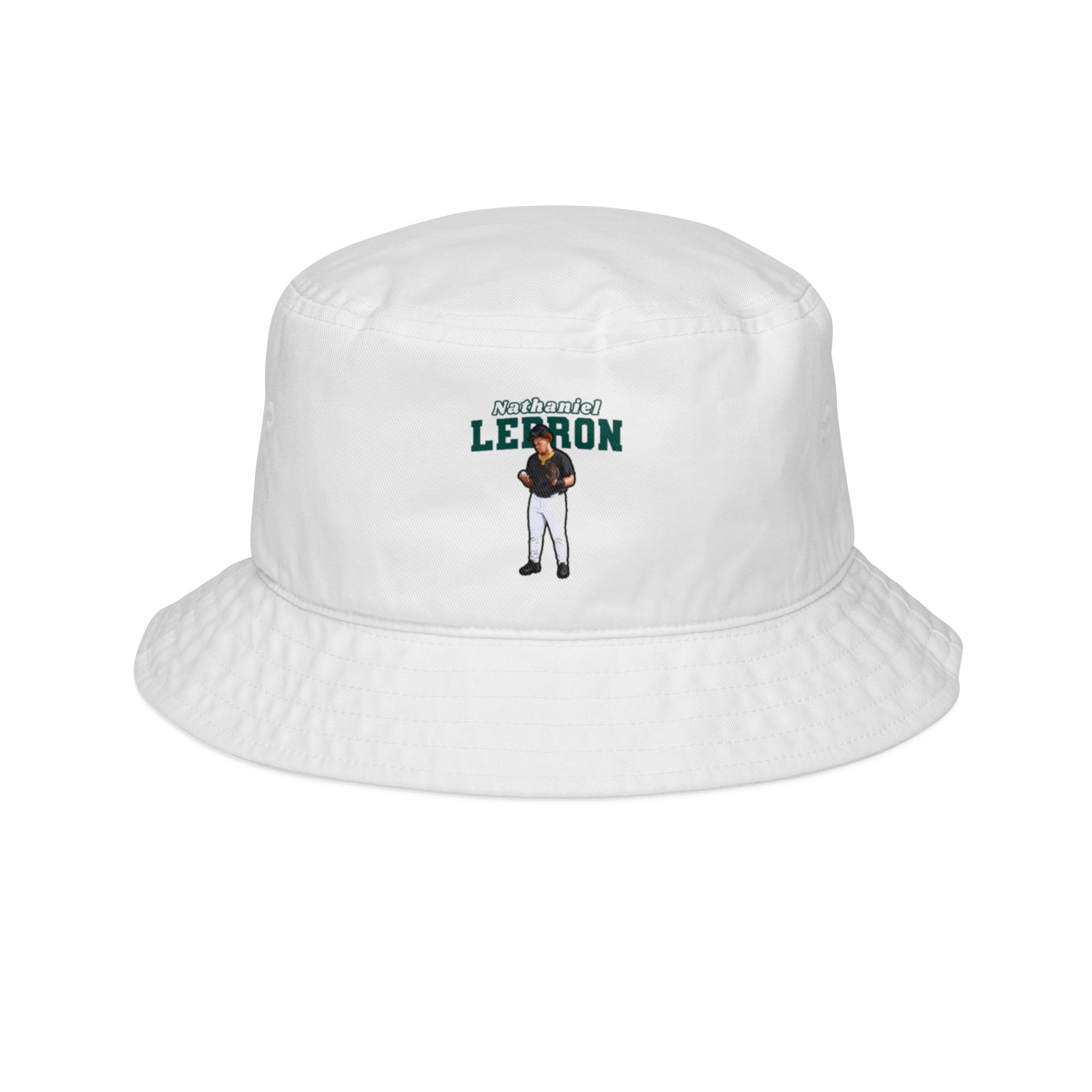 Bucket Hat — character_name_arch in White