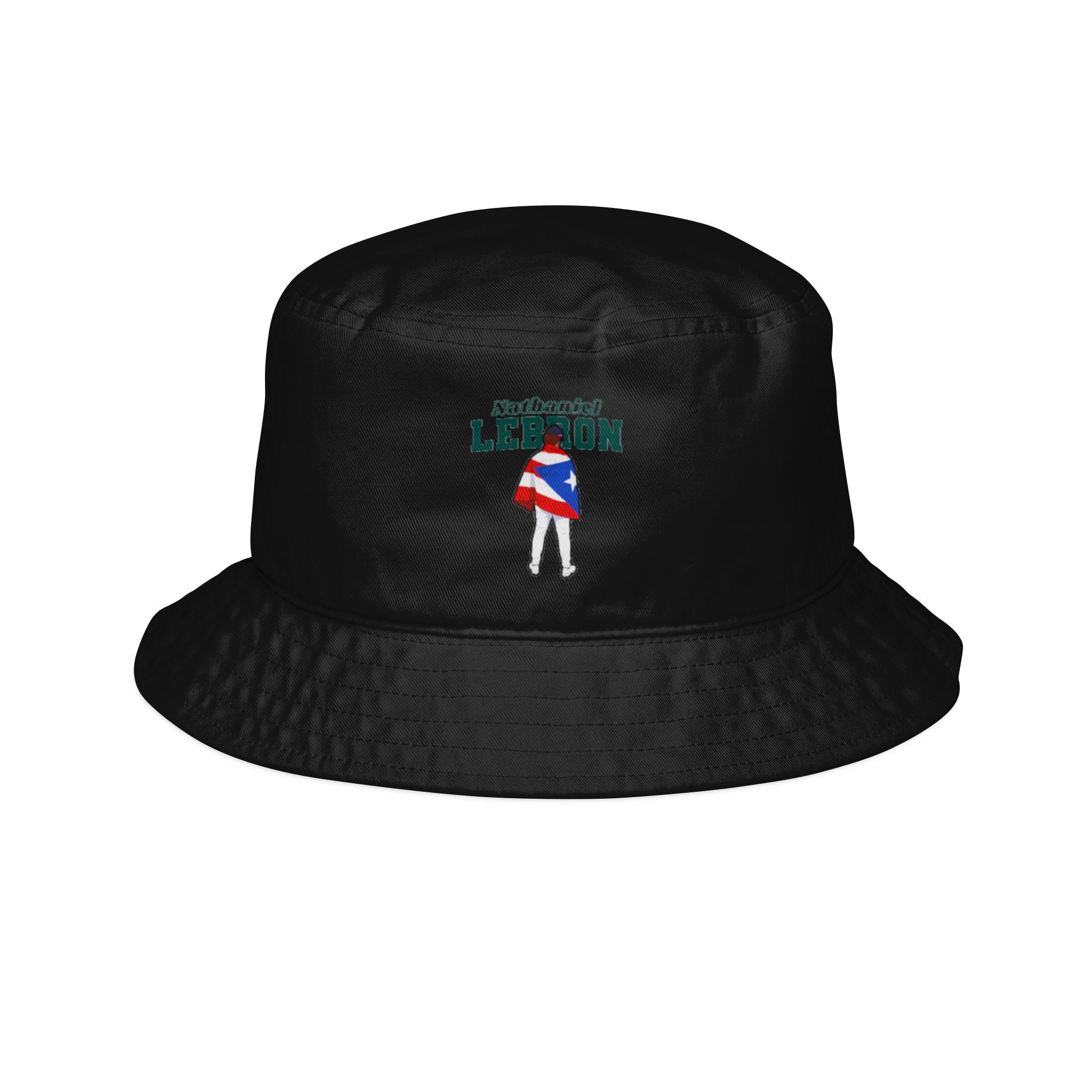 Bucket Hat — character_name_arch in Black