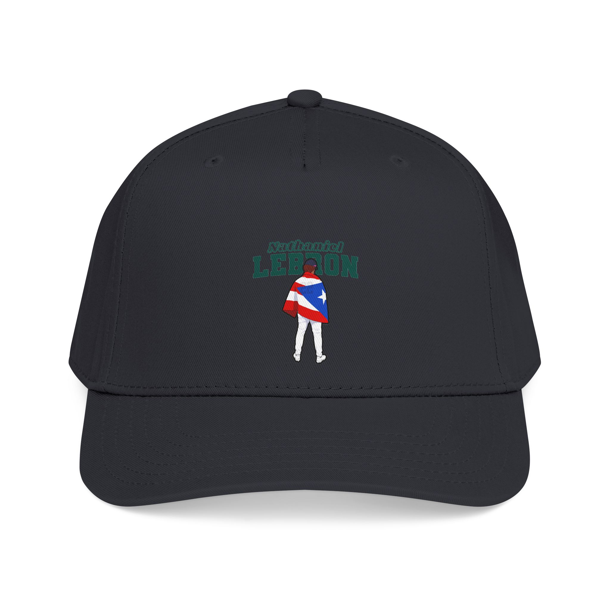 Baseball Cap — character_name_arch in Black