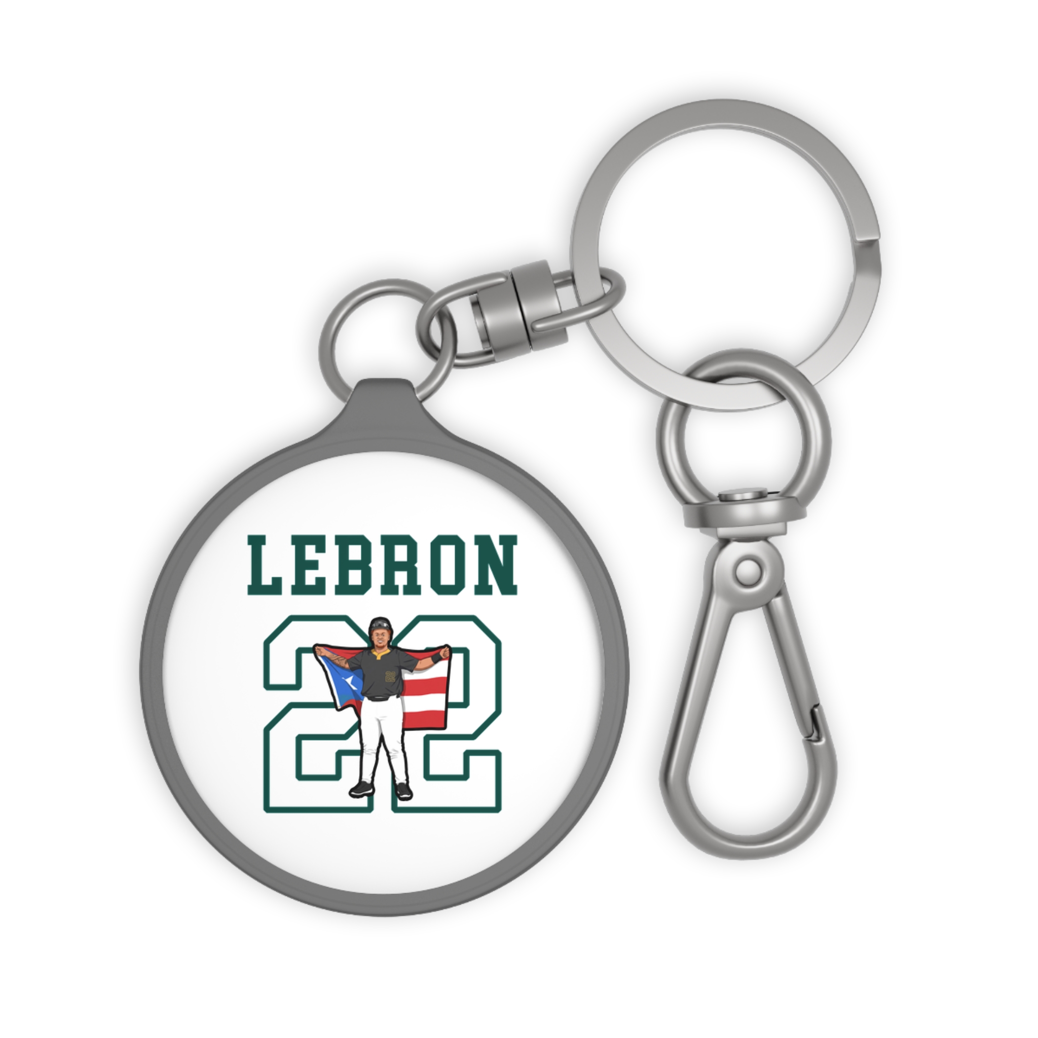 Keychain — character_shirsey in Grey