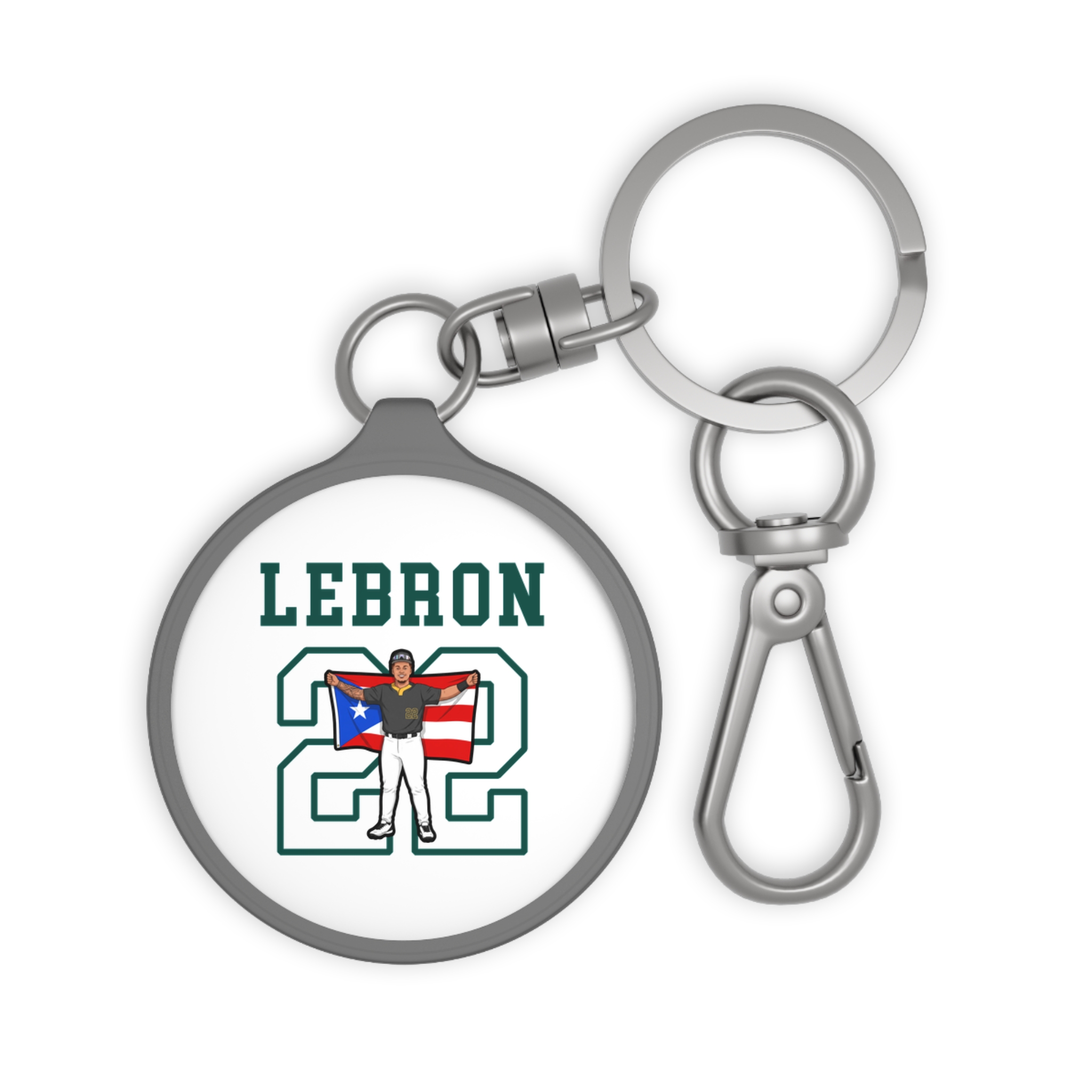 Keychain — character_shirsey in Grey