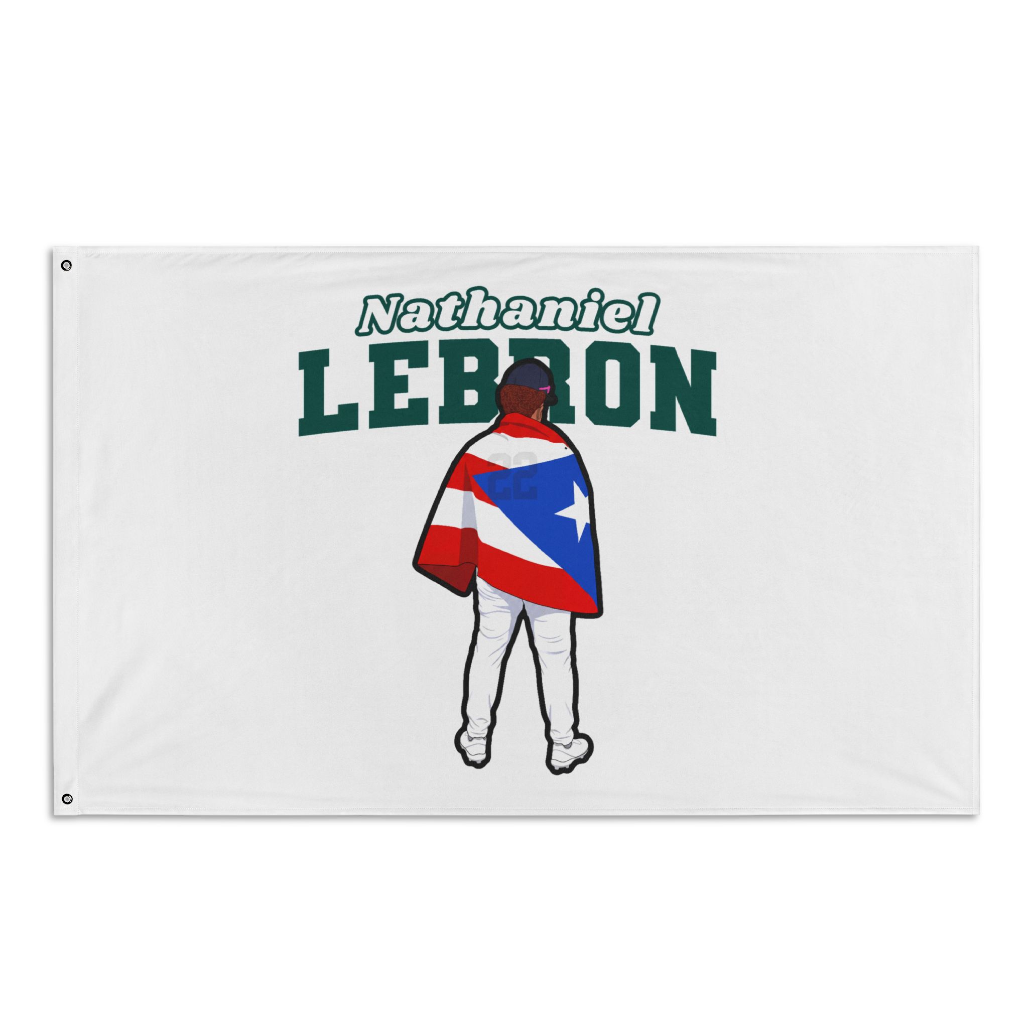 Flag (35 × 56 in) — character_name_arch in Classic