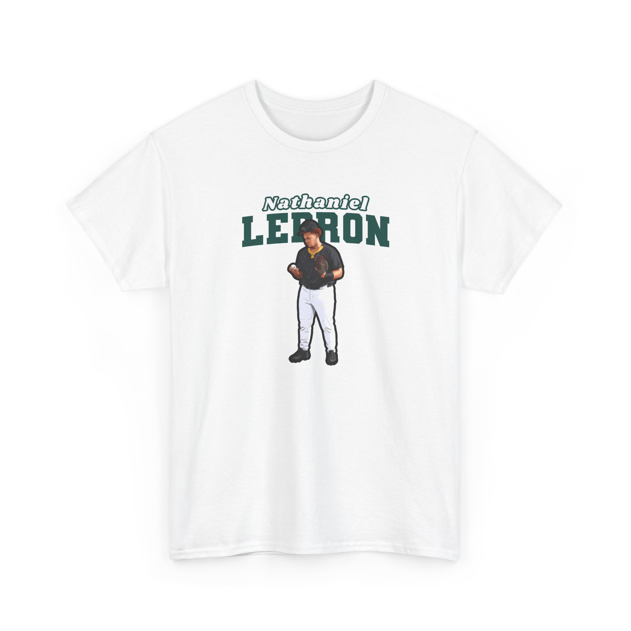 Tee — character_name_arch in White