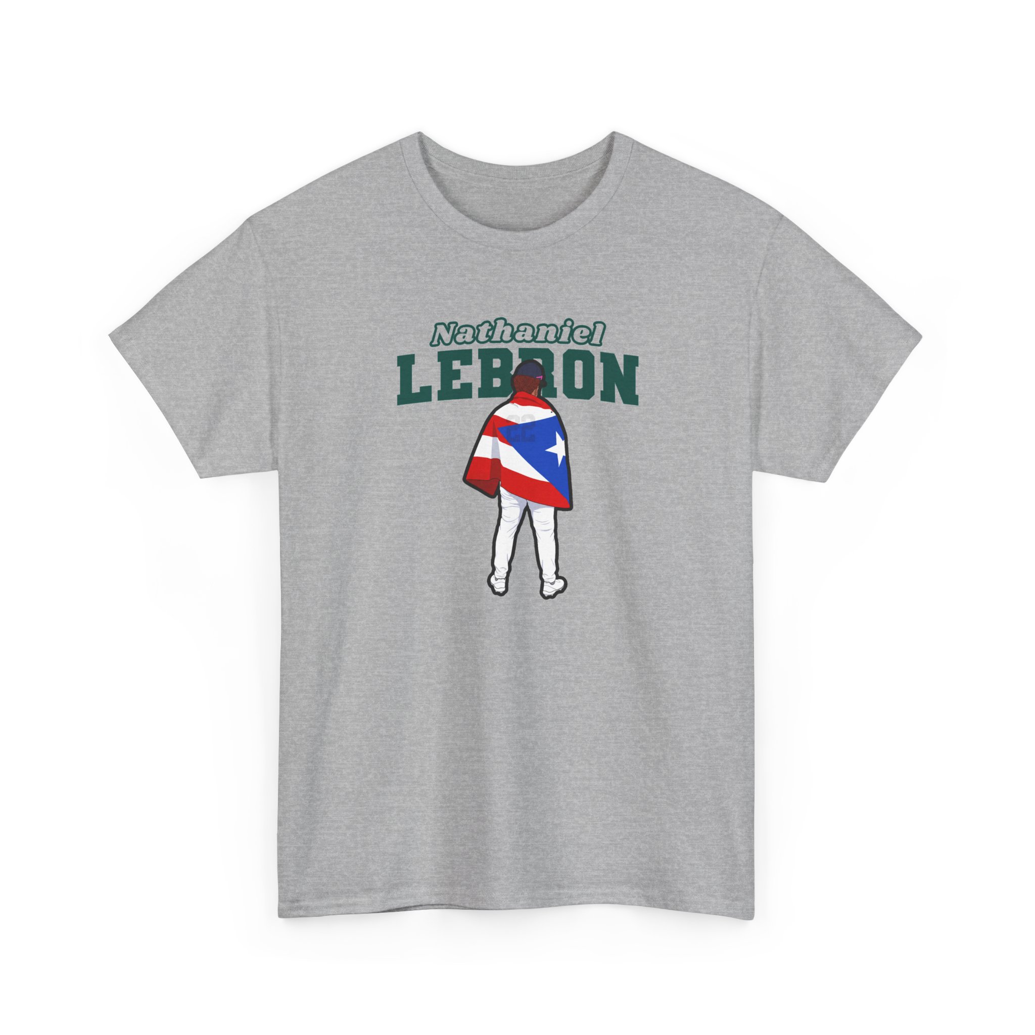 Tee — character_name_arch in Grey