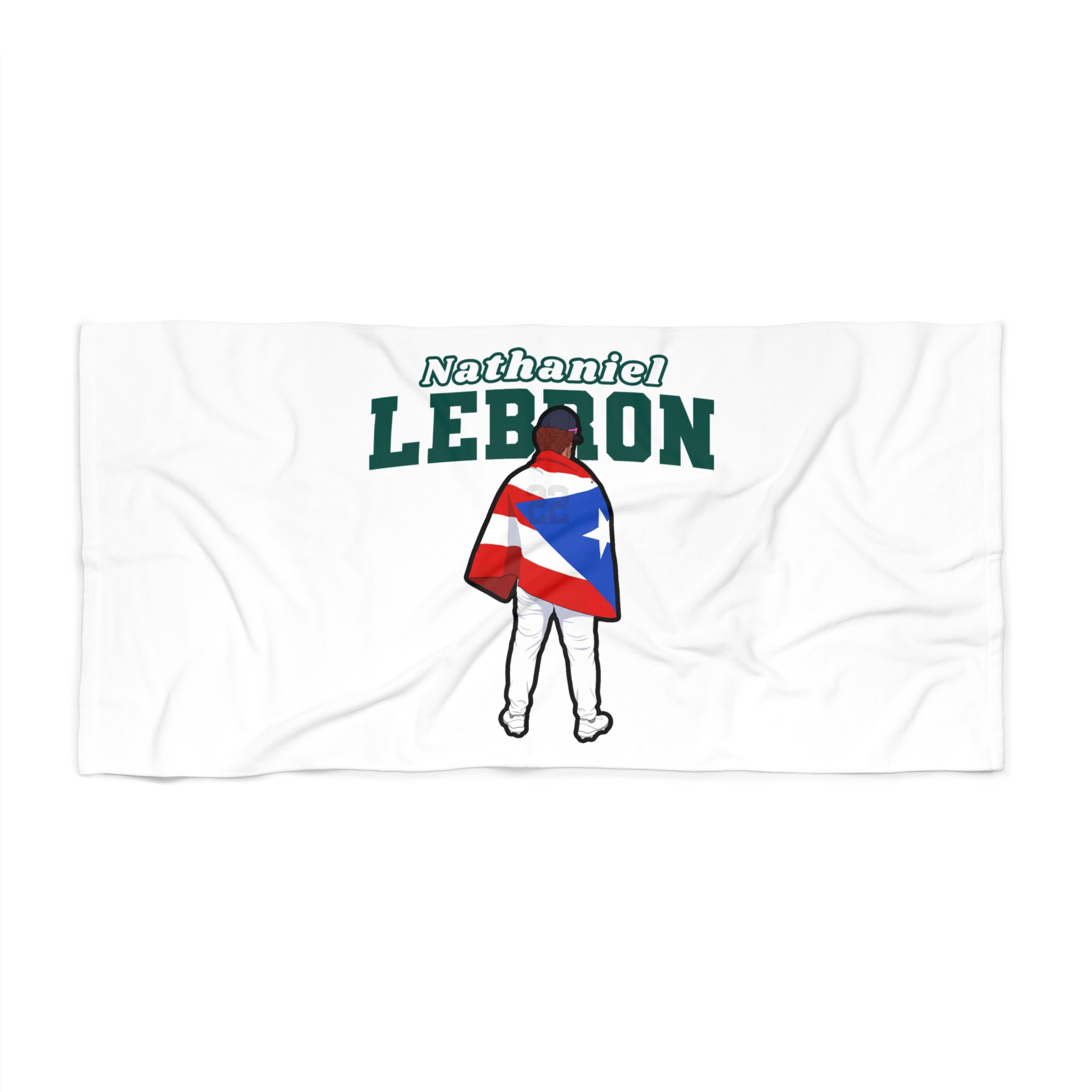 Beach Towel — character_name_arch in Classic
