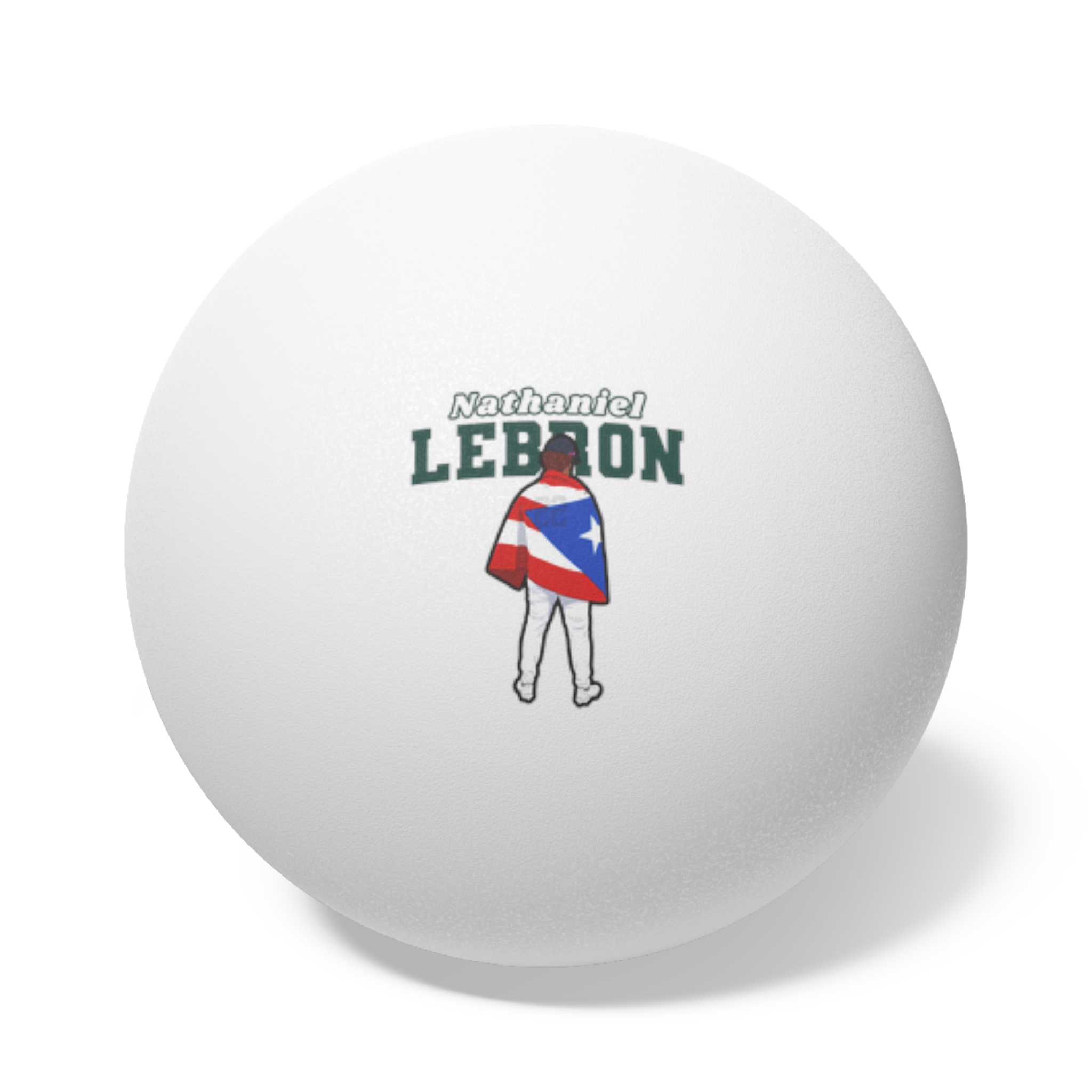 Ping Pong Balls, 6 pcs — character_name_arch in White