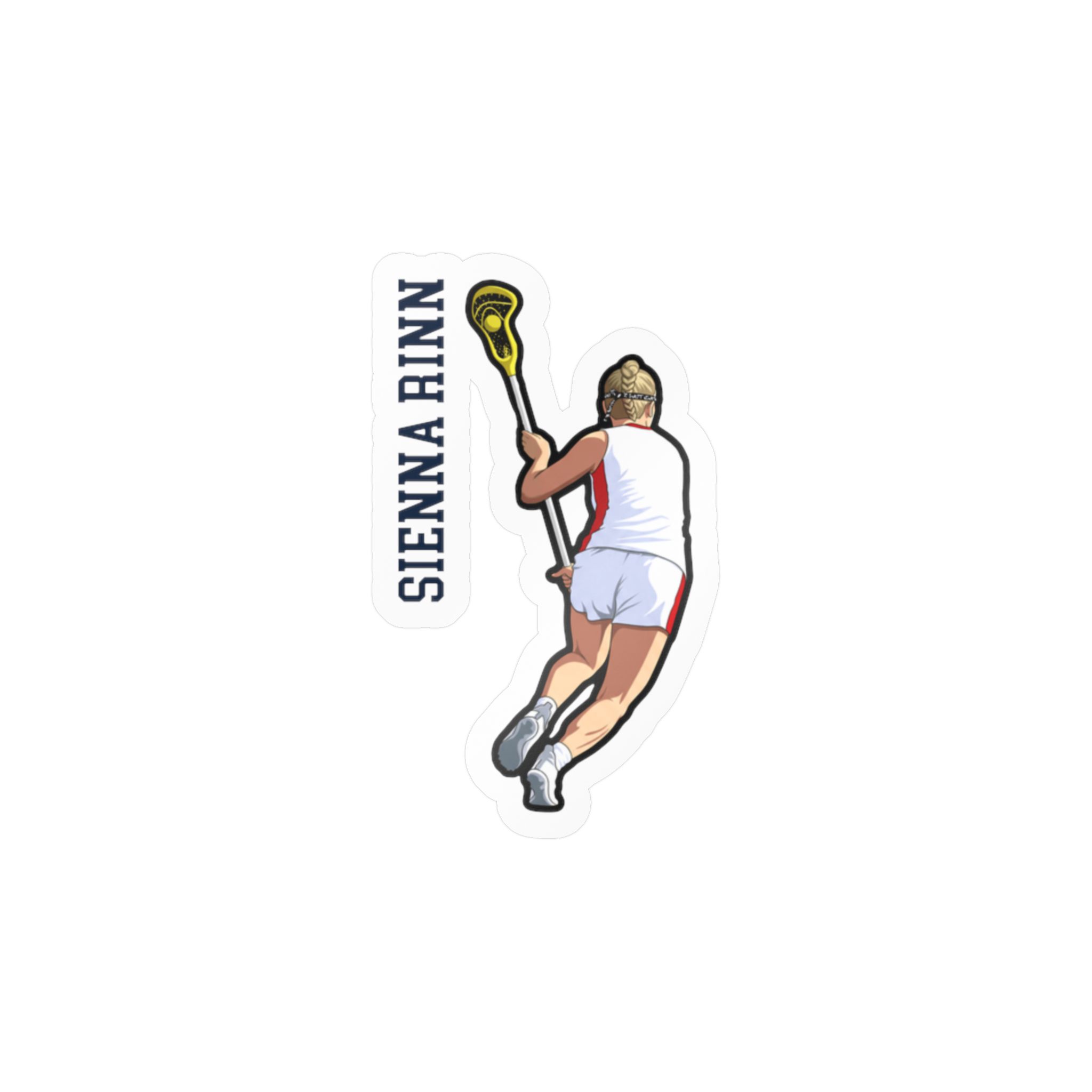 Vinyl Sticker — character_name_vertical in Classic