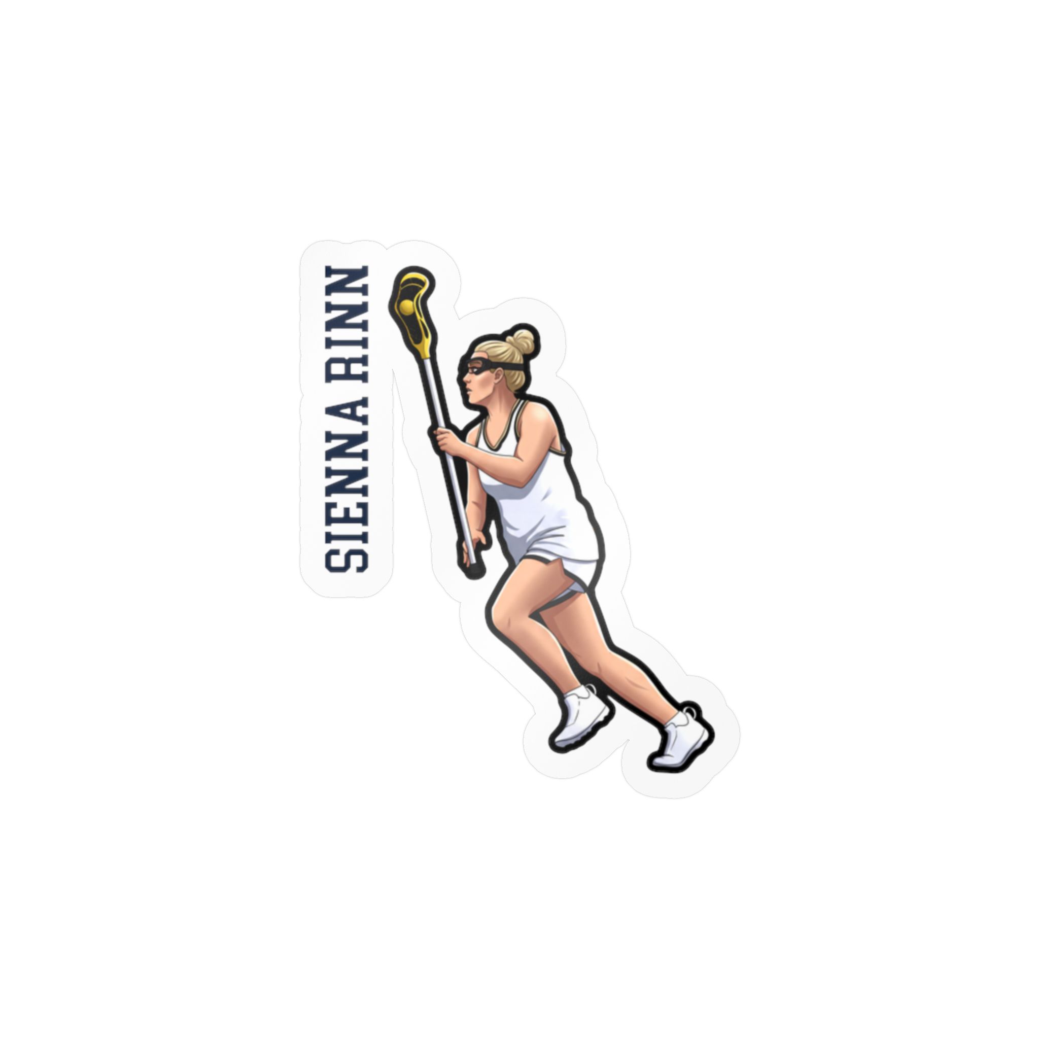 Vinyl Sticker — character_name_vertical in Classic