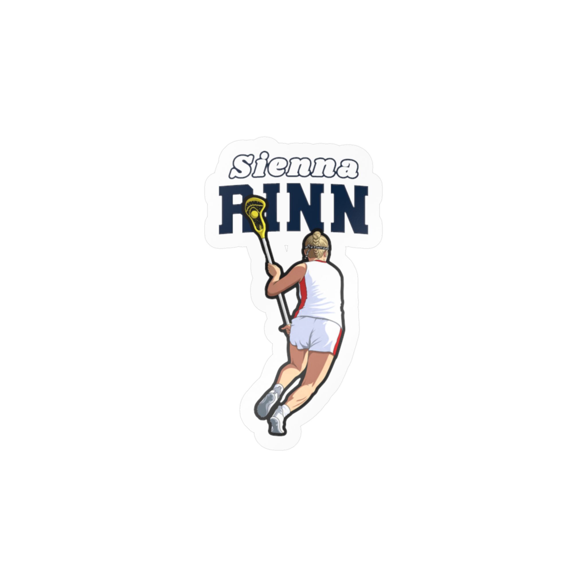 Vinyl Sticker — character_name_arch in Classic