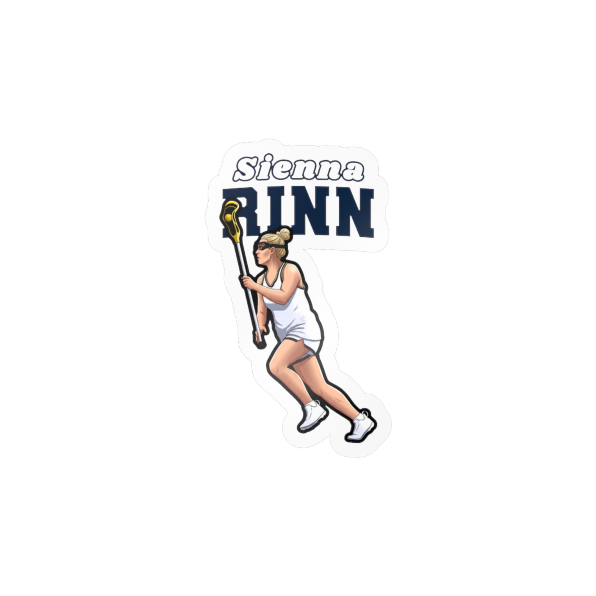 Vinyl Sticker — character_name_arch in Classic