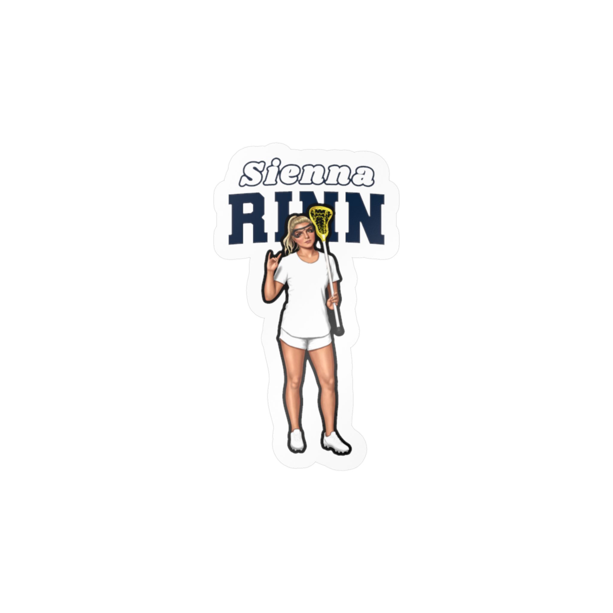 Vinyl Sticker — character_name_arch in Classic