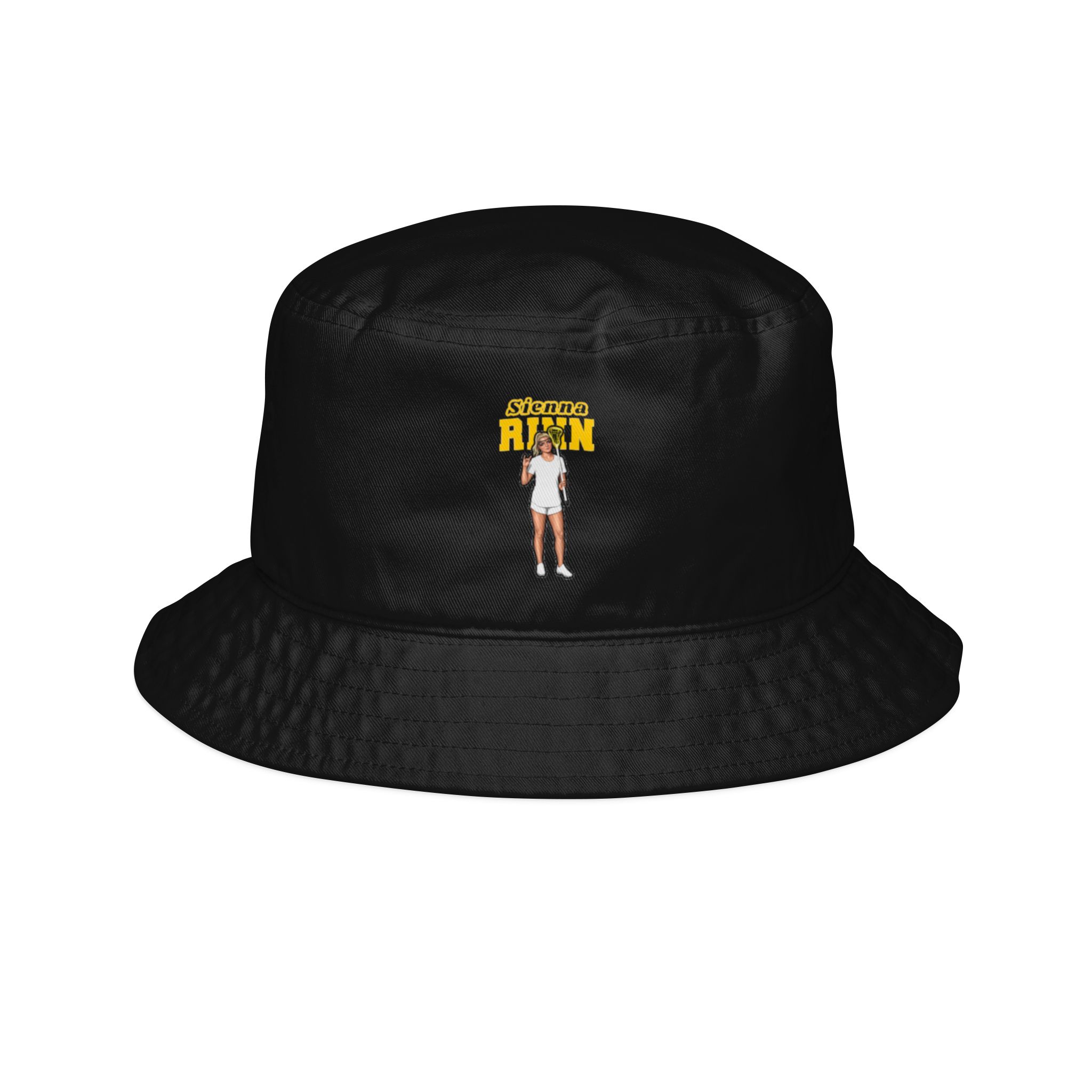 Bucket Hat — character_name_arch in Black