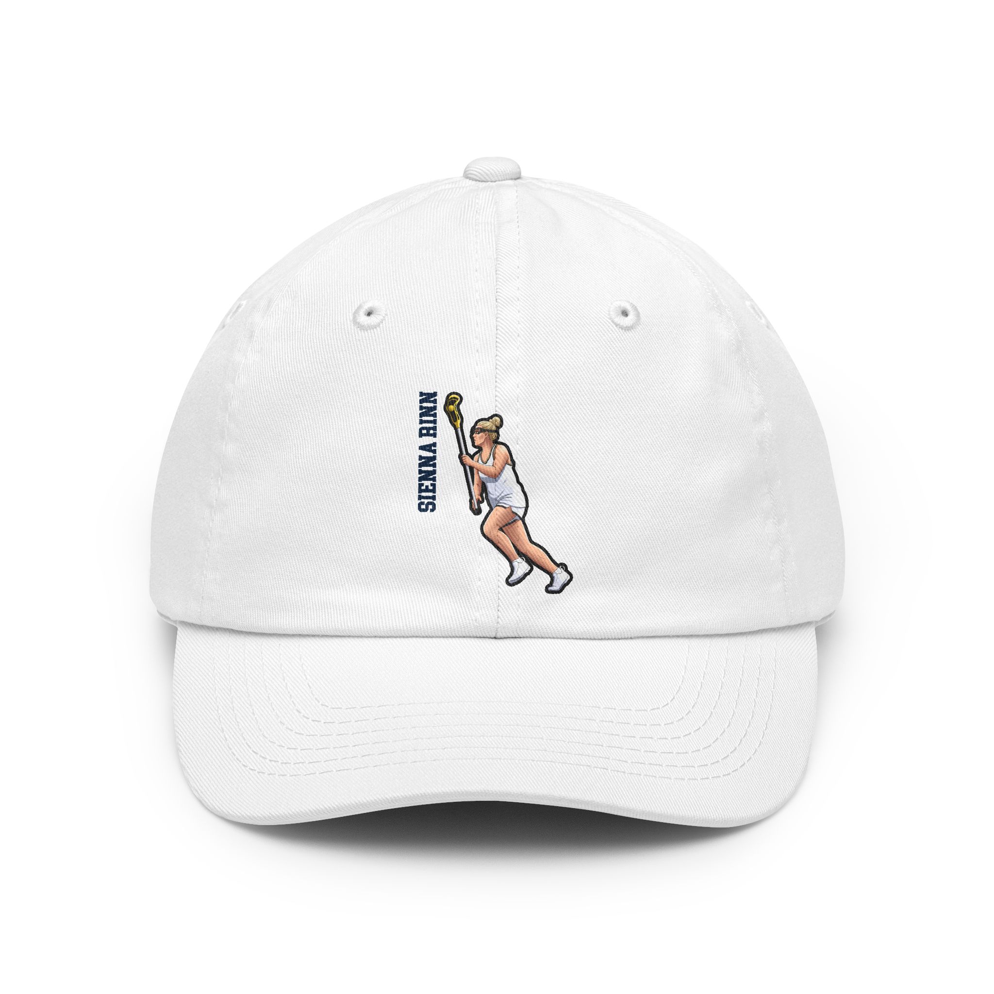 Classic Cap — character_name_vertical in White