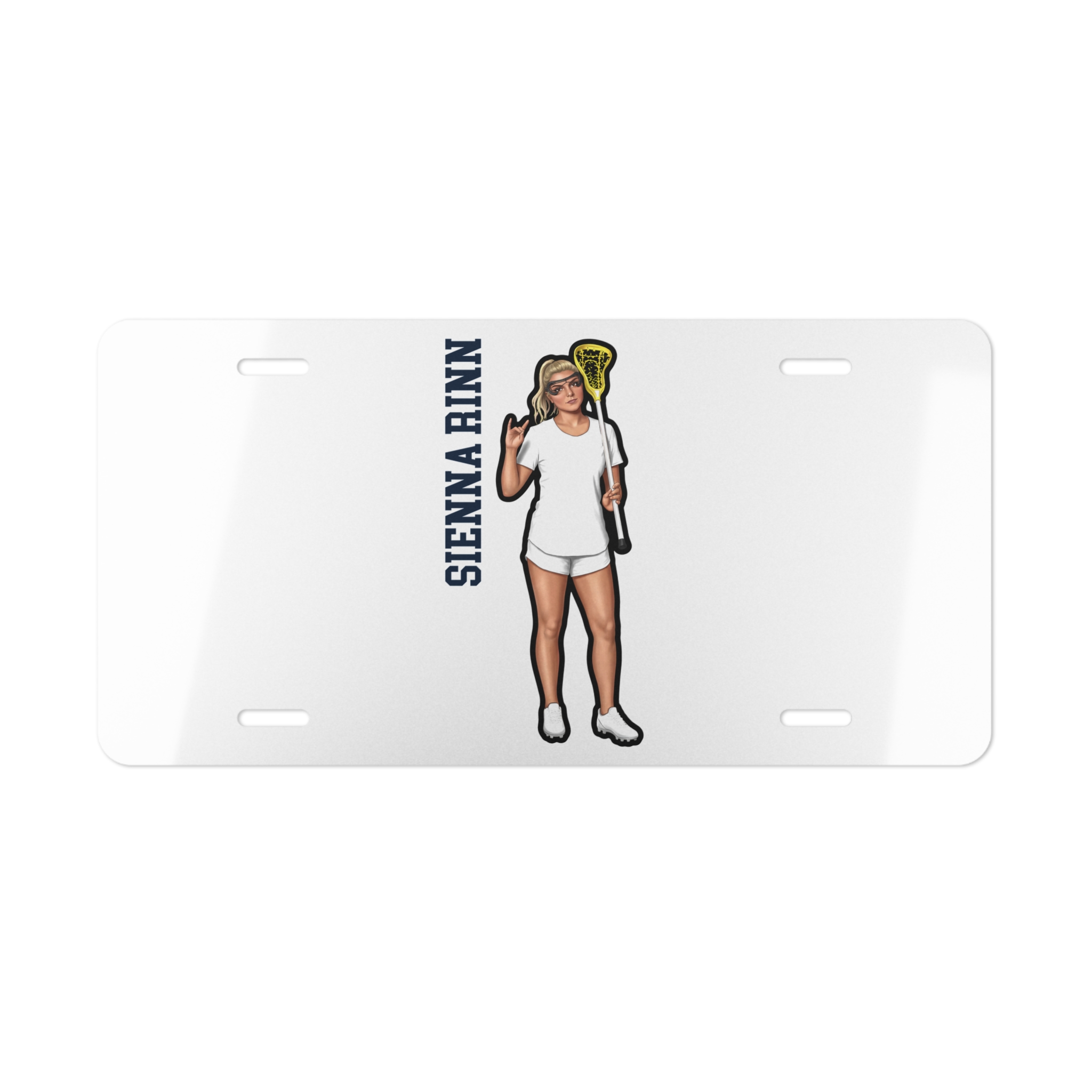 License Plate — character_name_vertical in Classic