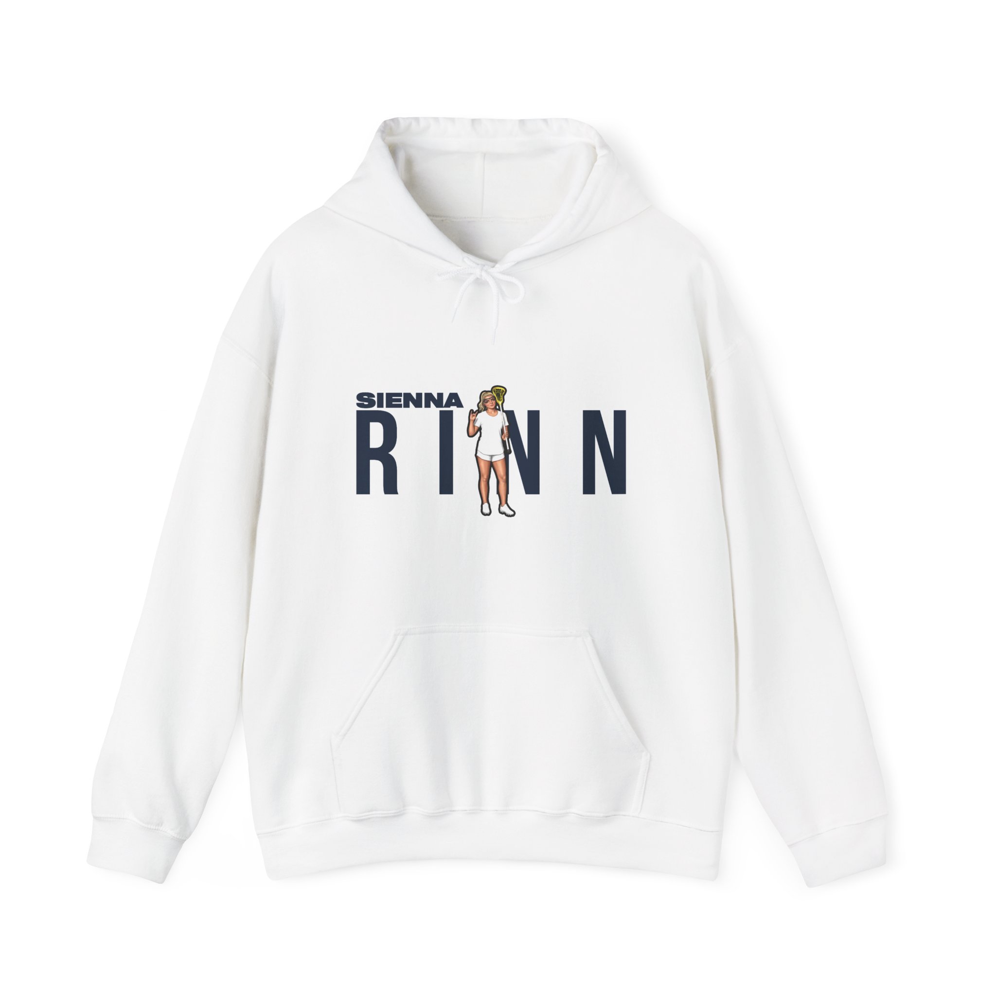 Hoodie — character_player_name in White
