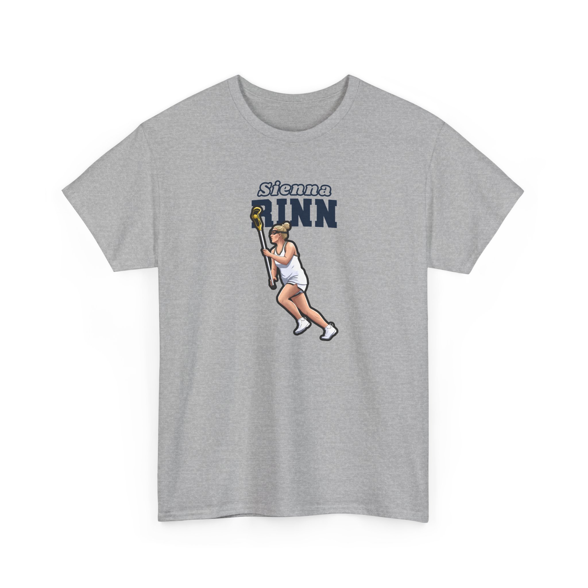 Tee — character_name_arch in Grey