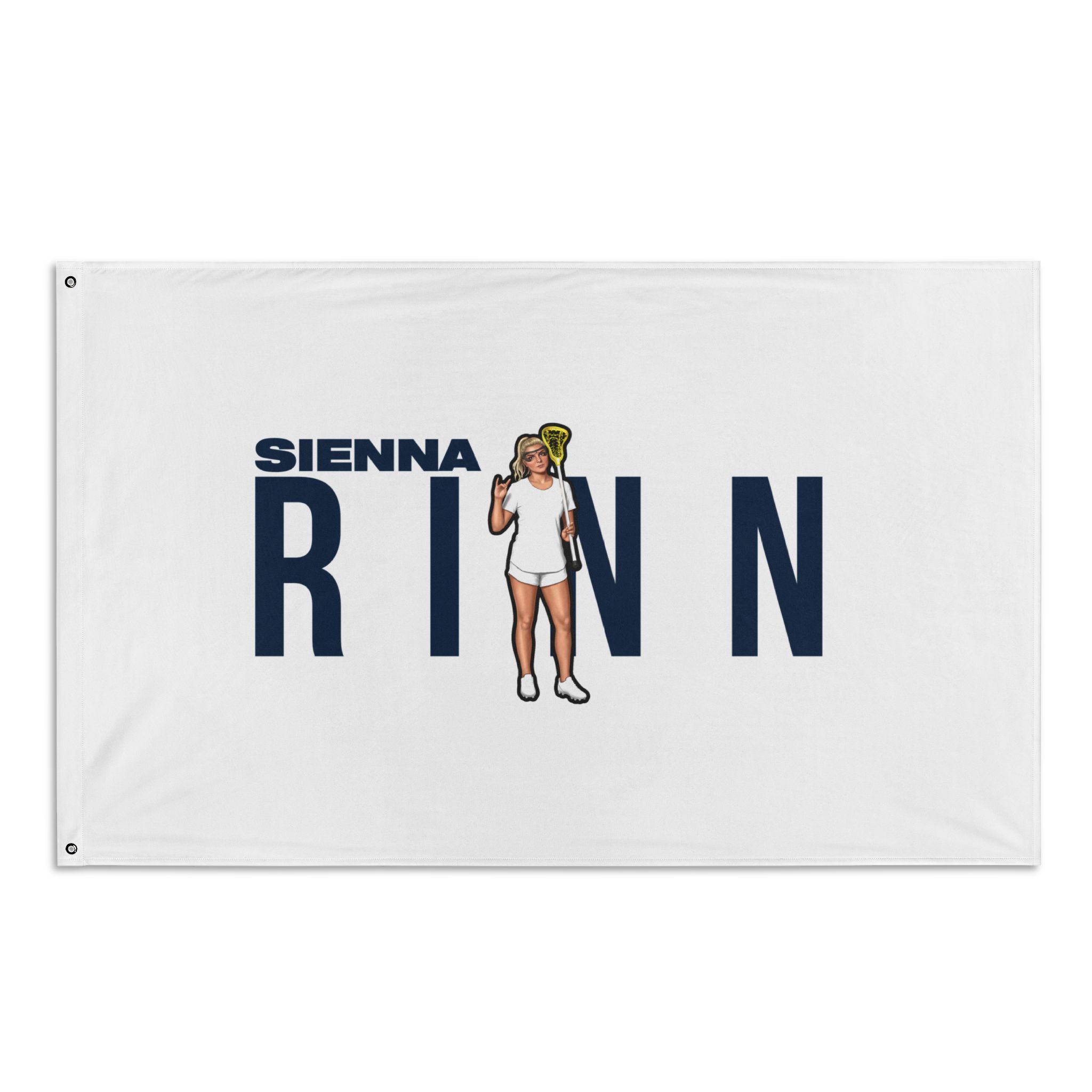 Flag (35 × 56 in) — character_player_name in Classic