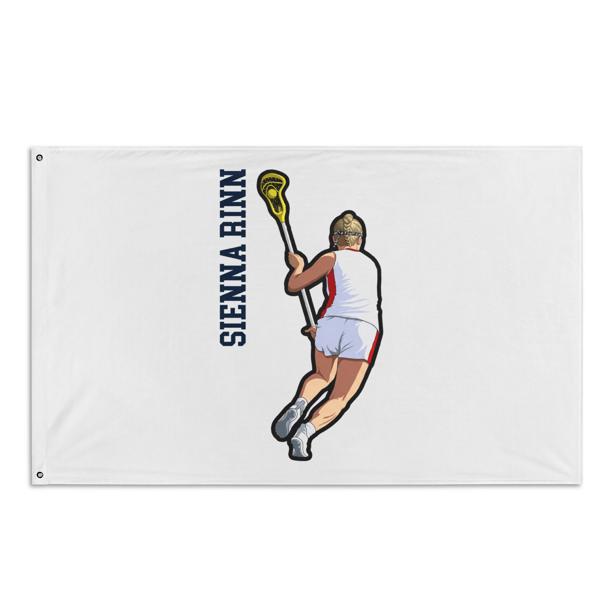 Flag (35 × 56 in) — character_name_vertical in Classic